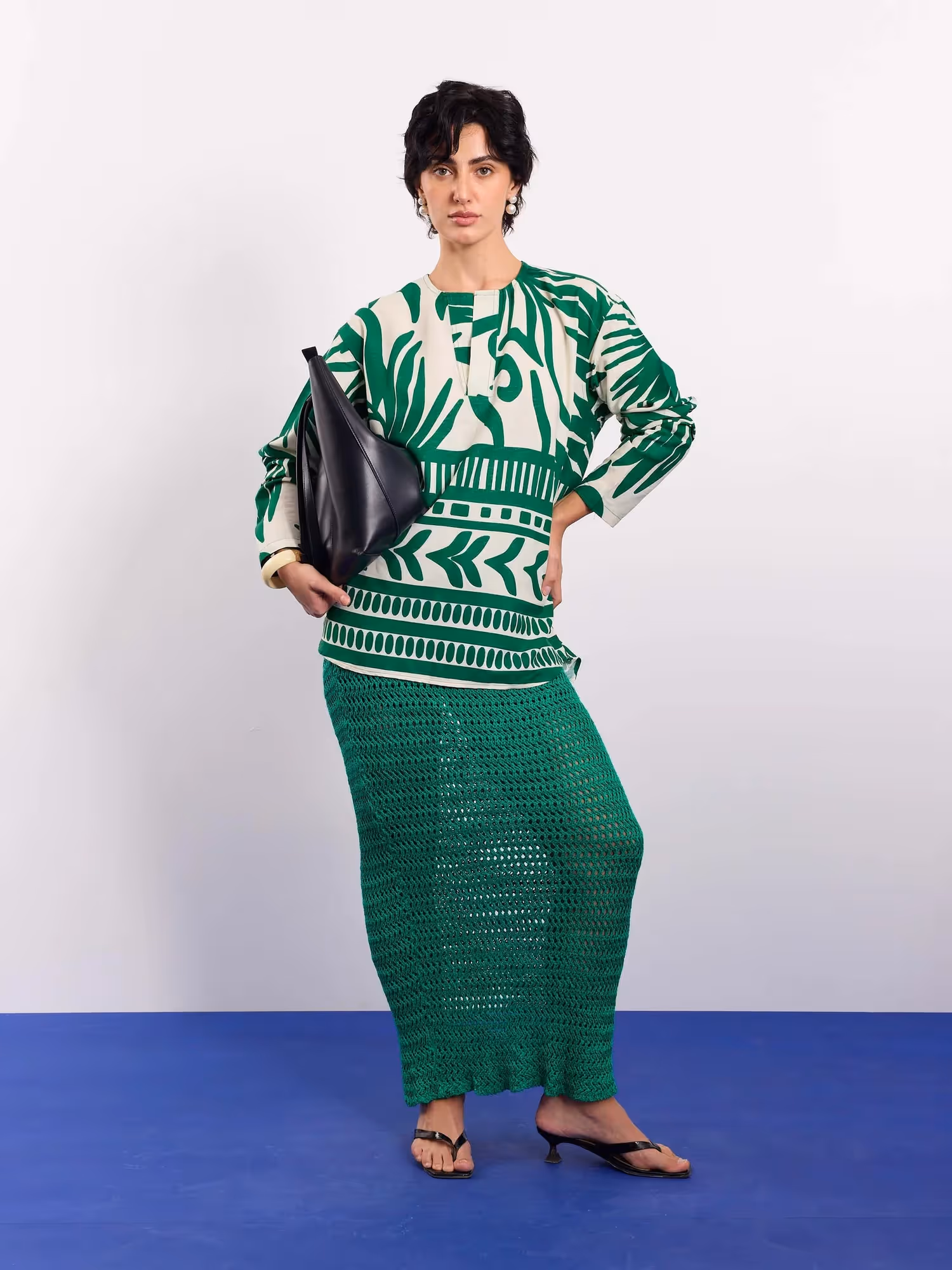 Palmera Printed Pullover image 2