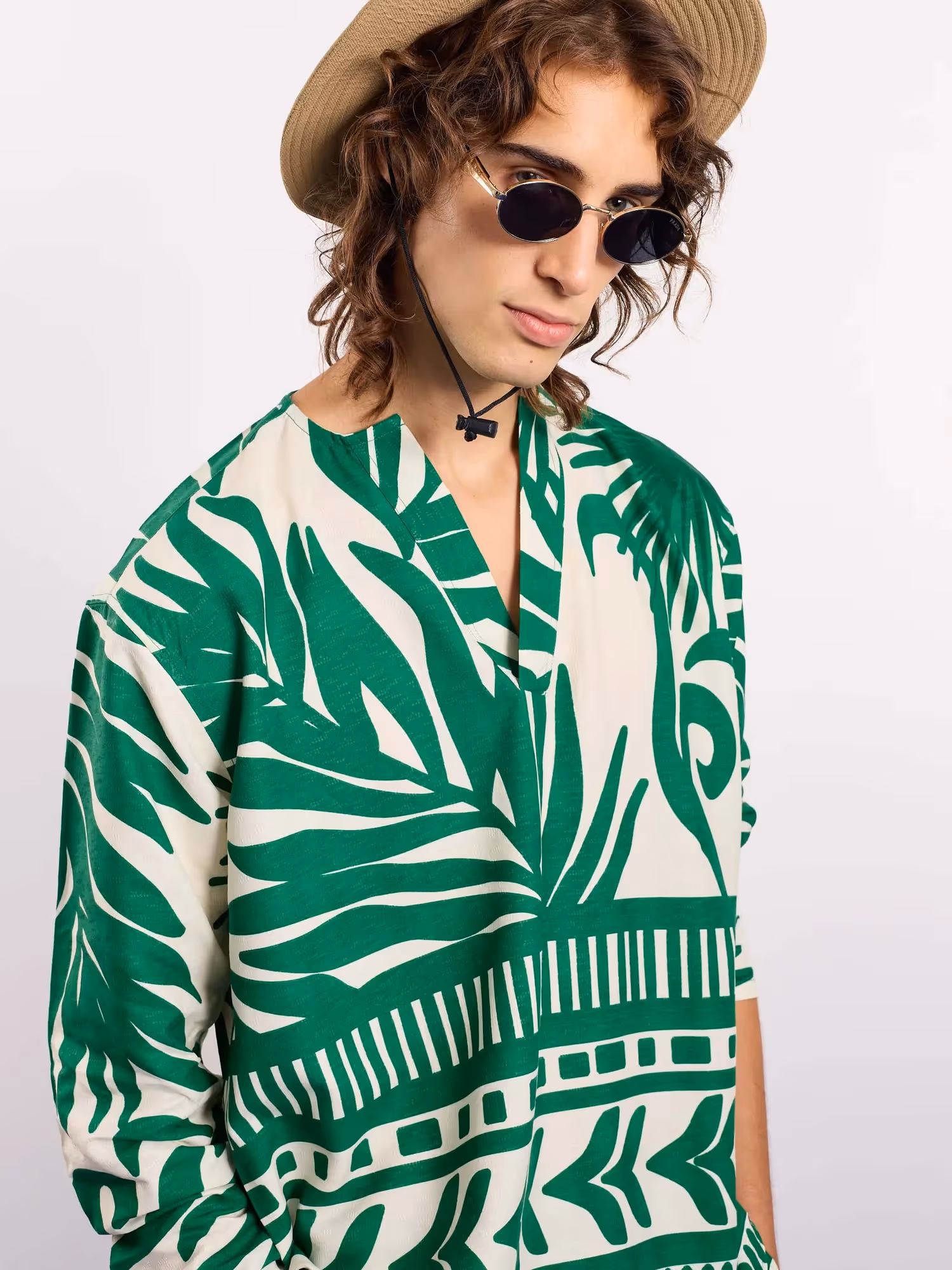 Palmera Printed Pullover image 7