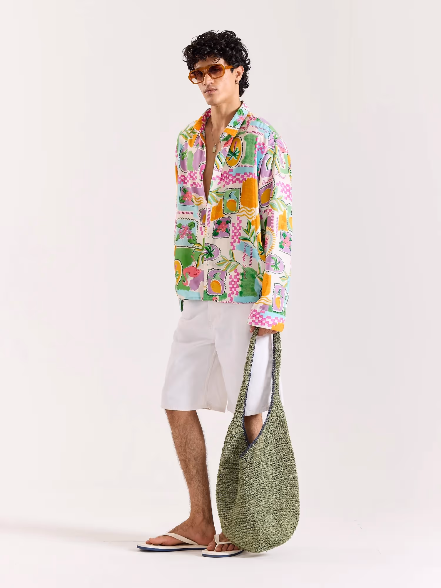 Paradise Postcard Printed Shirt image 6