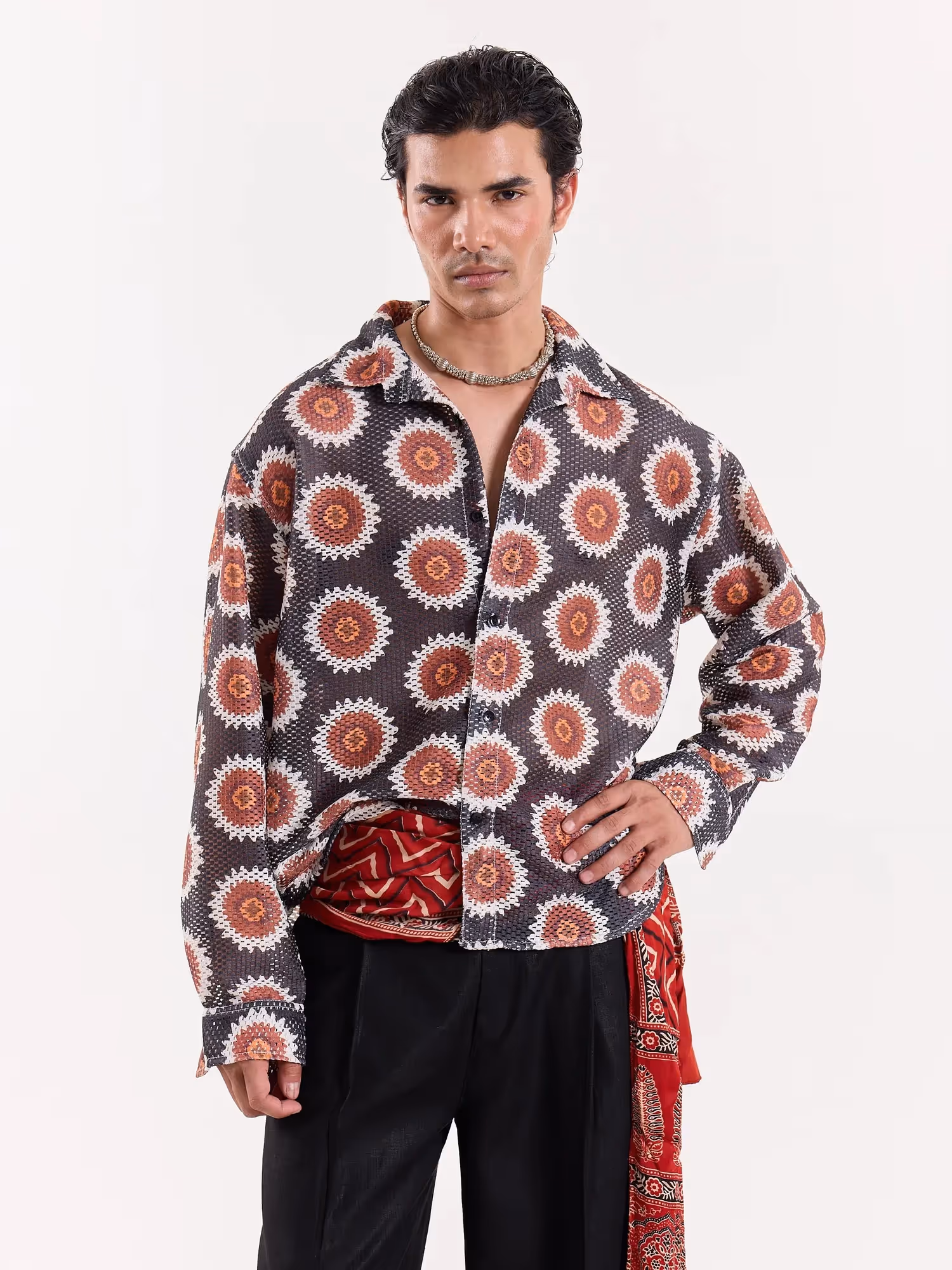 Phooljhadi Cropped Shirt image 3