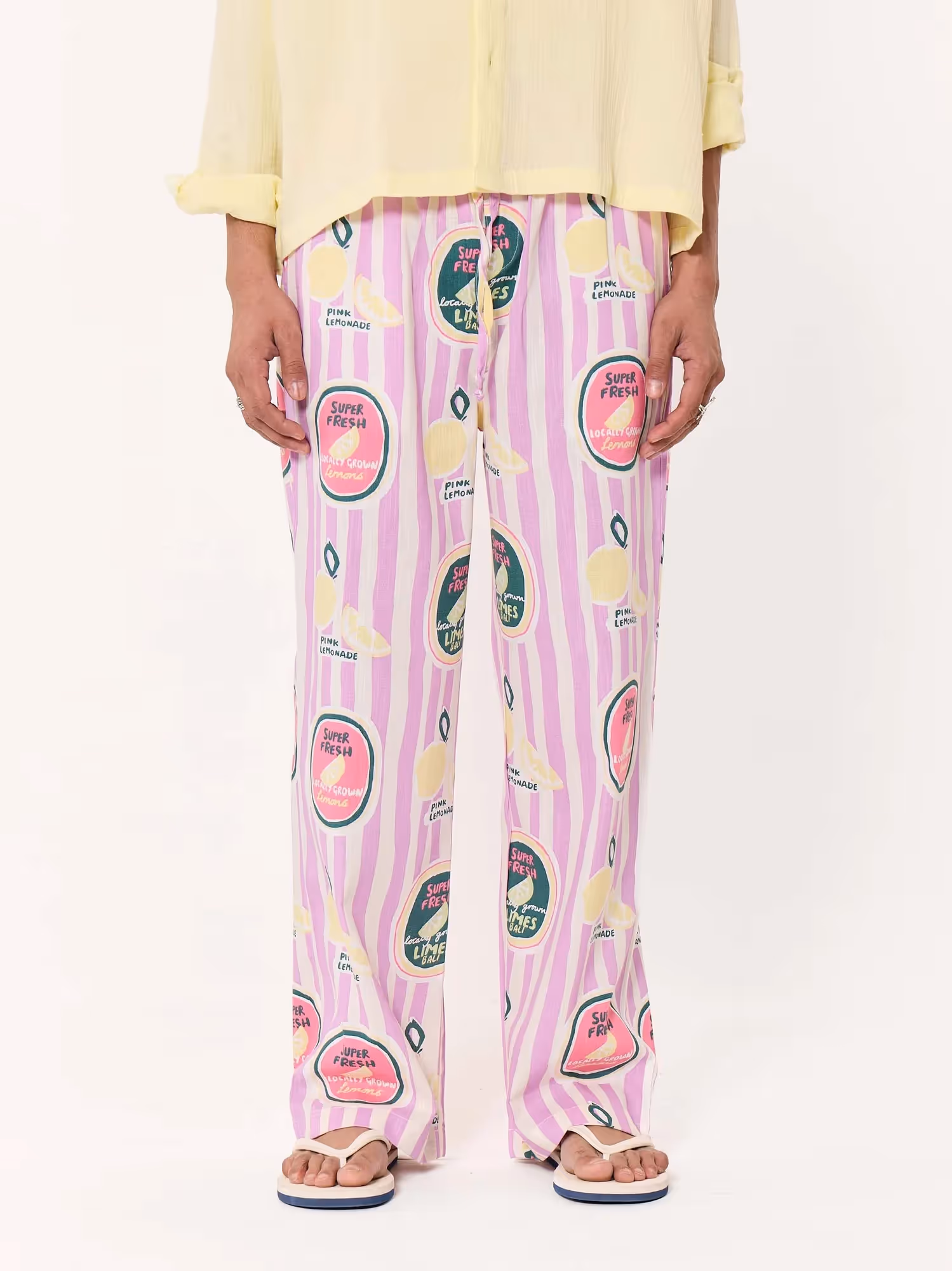Pink Lemonade Printed Pull-on Pants  image 2