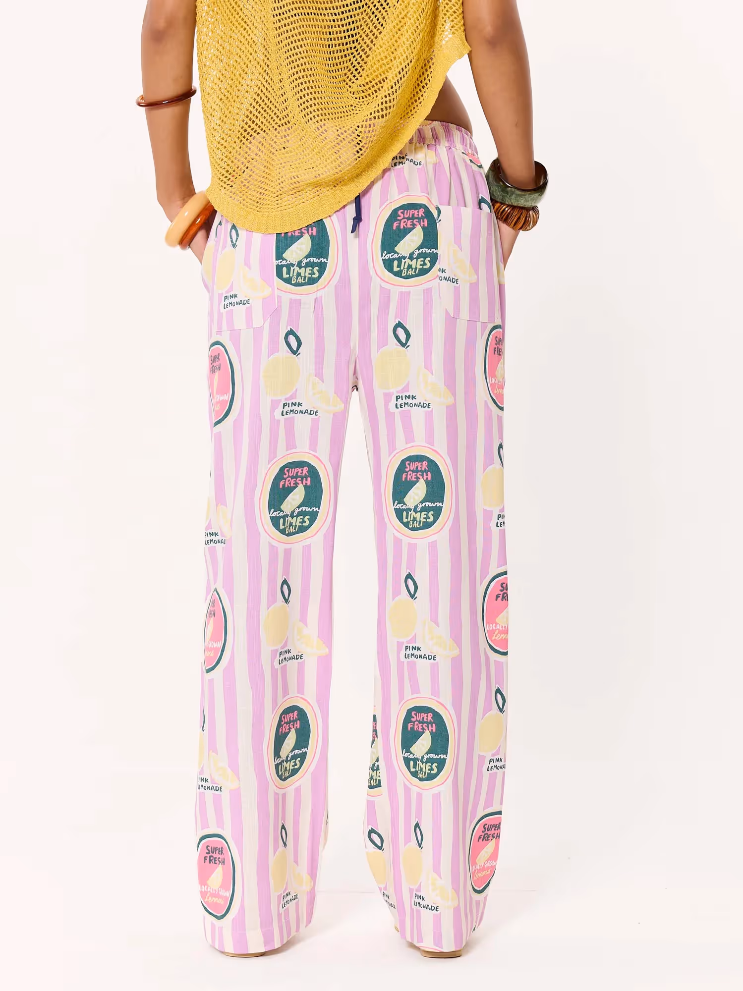 Pink Lemonade Printed Pull-on Pants  image 6