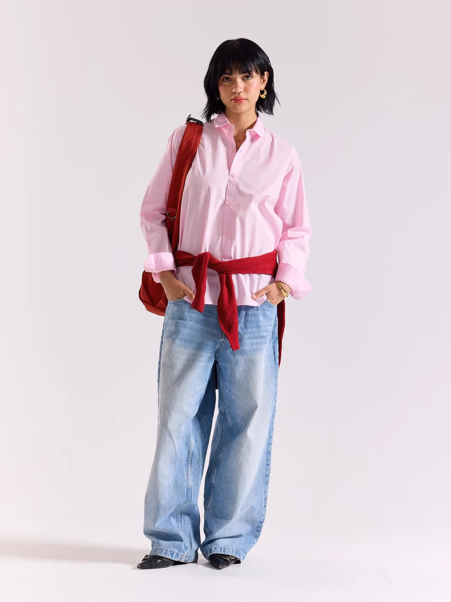 Pink Poplin Shirt  image 2