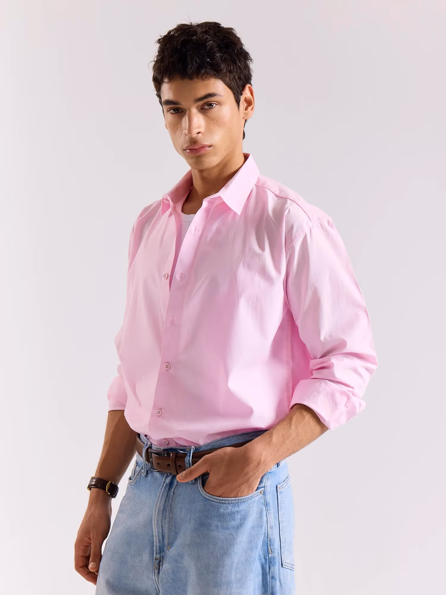 Pink Poplin Shirt  image 5