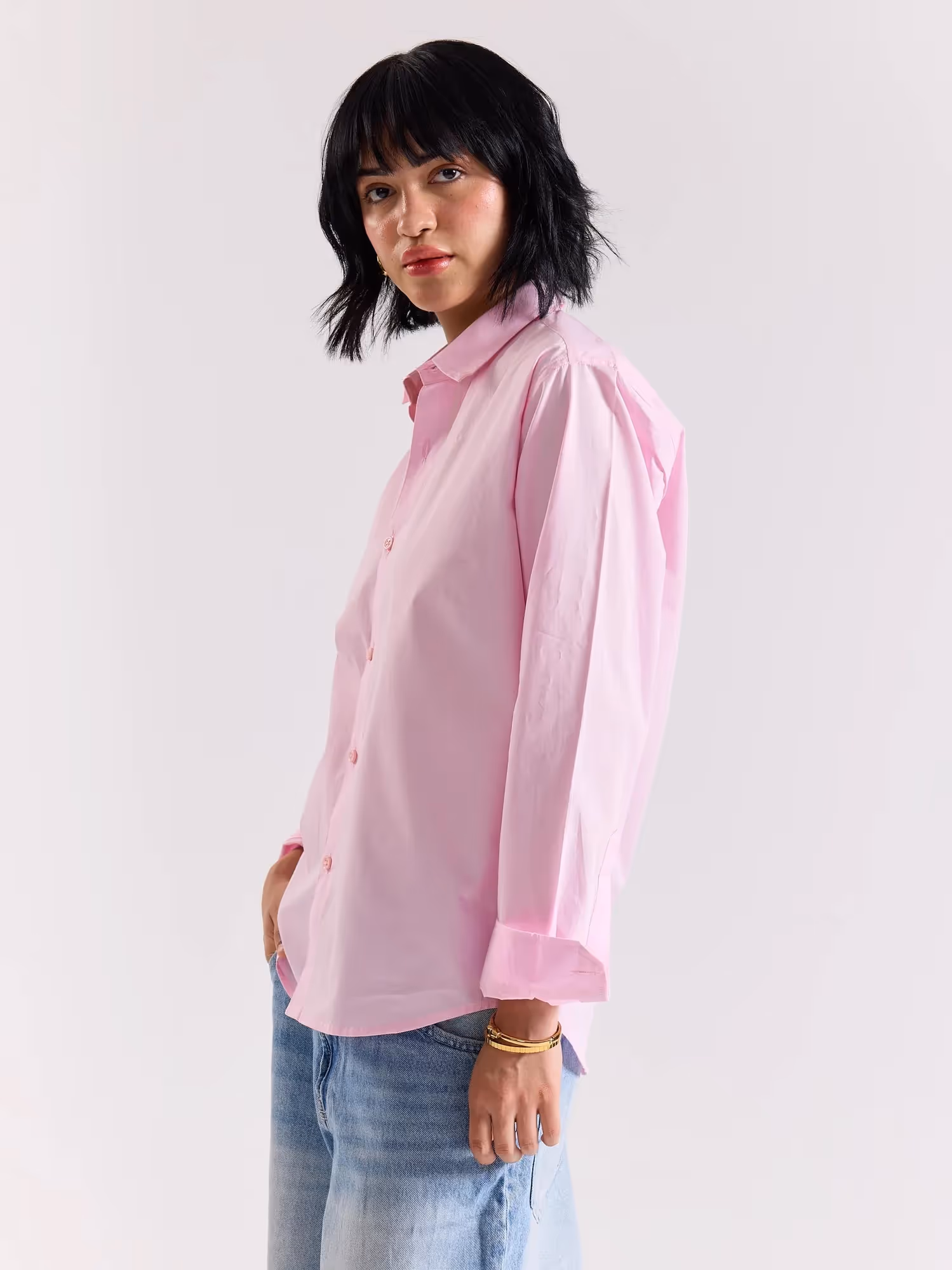Pink Poplin Shirt  image 6