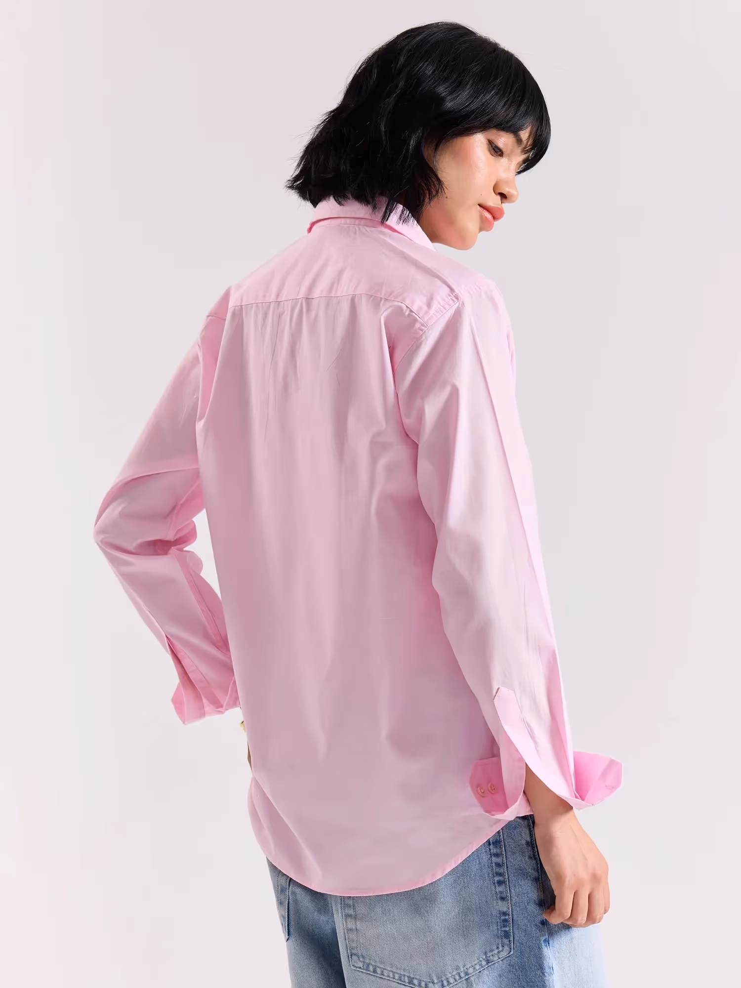 Pink Poplin Shirt  image 7