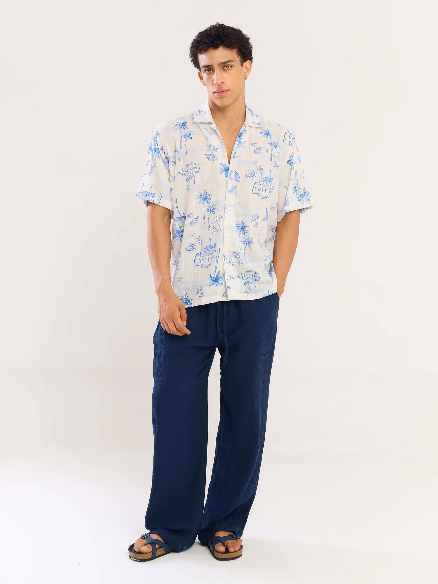 Postcard Paradise Printed Shirt image 1