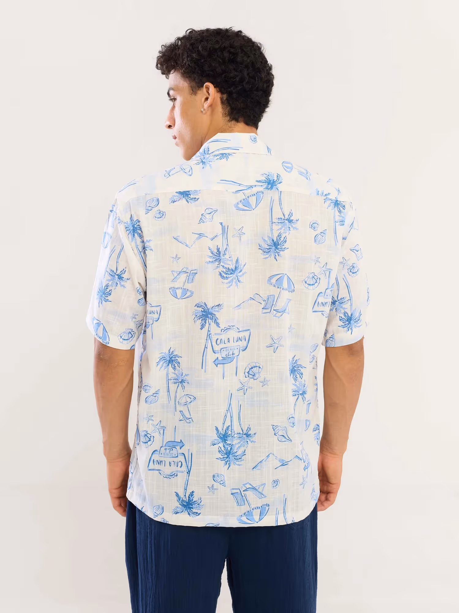 Postcard Paradise Printed Shirt image 6