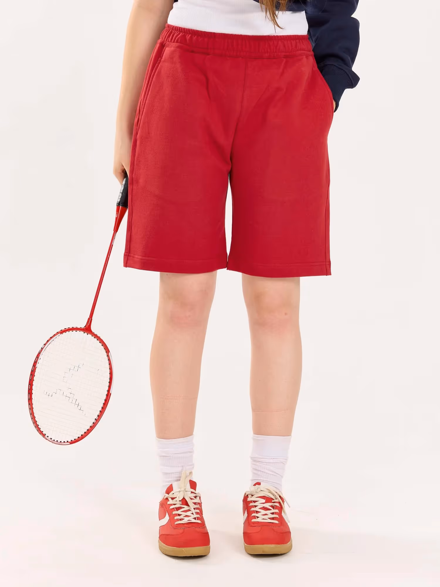 Red Sweatshorts  image 4