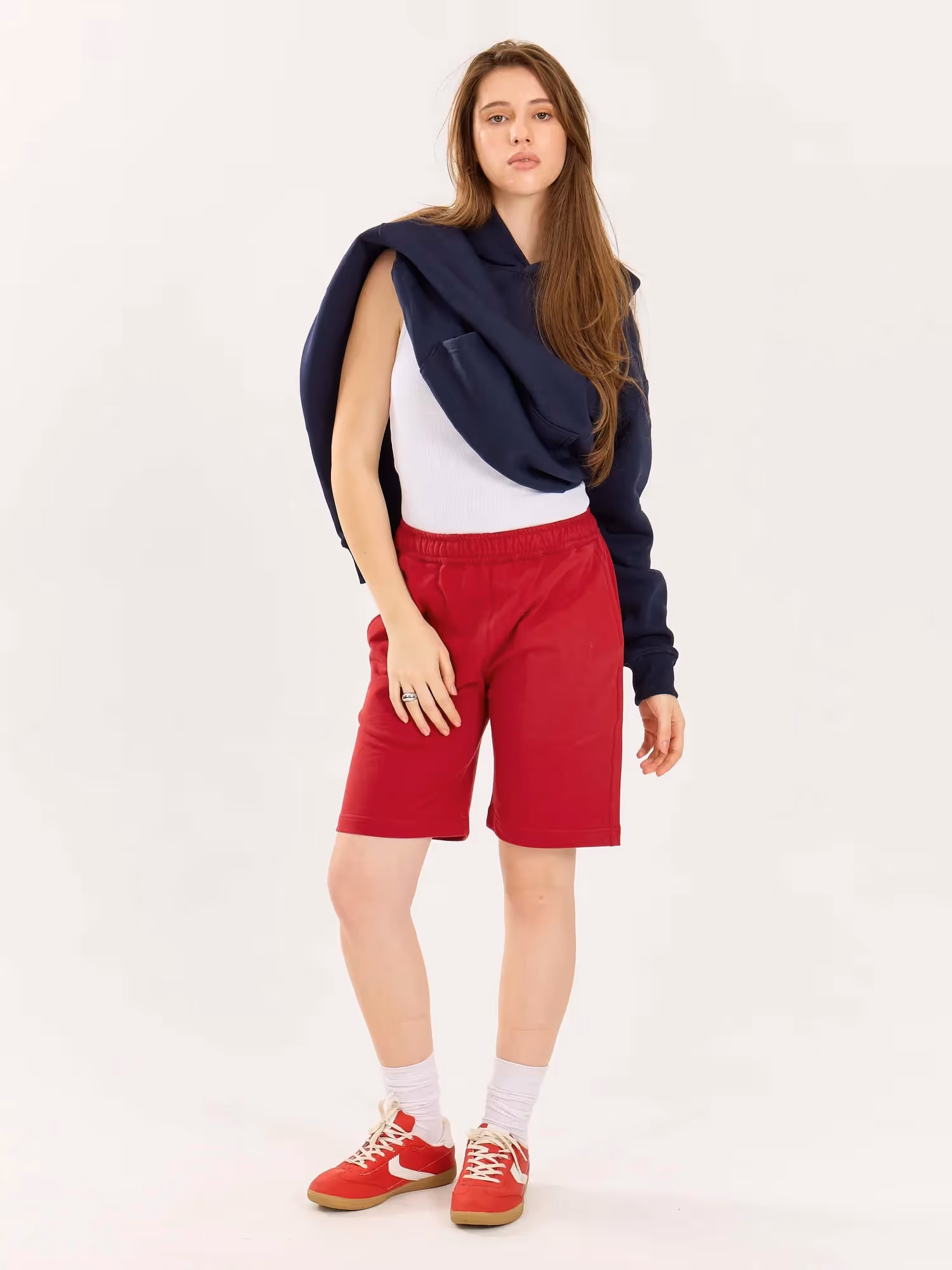 Red Sweatshorts  image 5