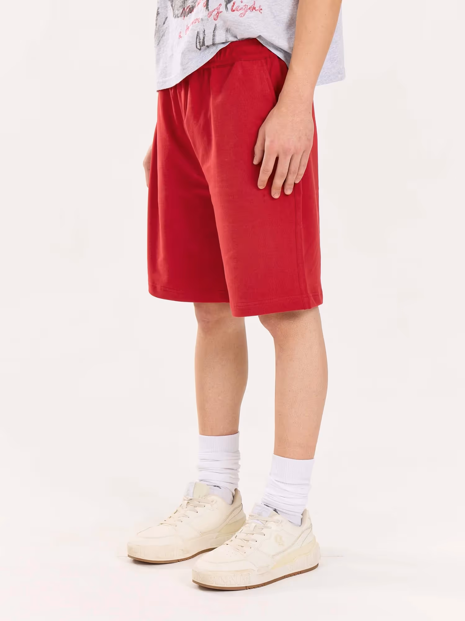 Red Sweatshorts  image 6