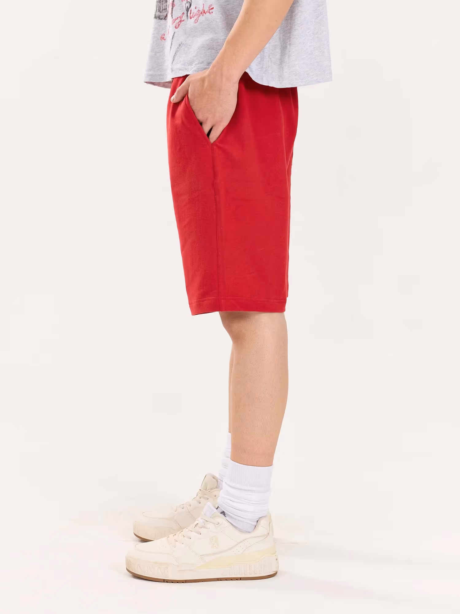 Red Sweatshorts  image 7