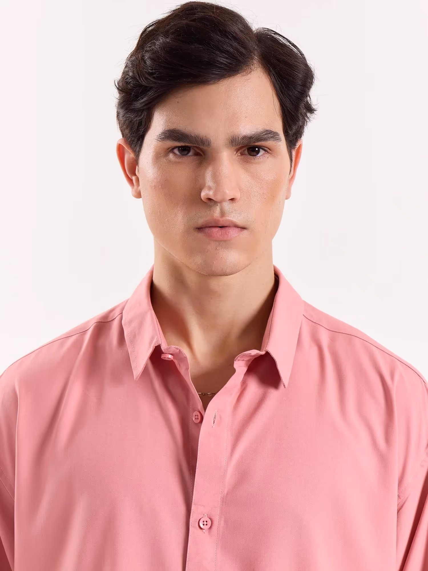 Rose Quartz Drape Shirt  image 4