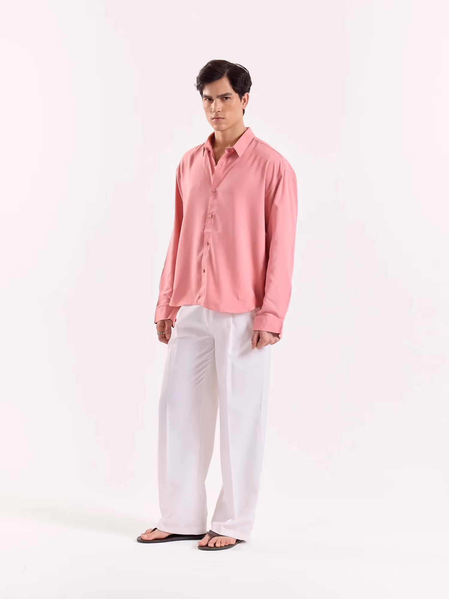 Rose Quartz Drape Shirt  image 6
