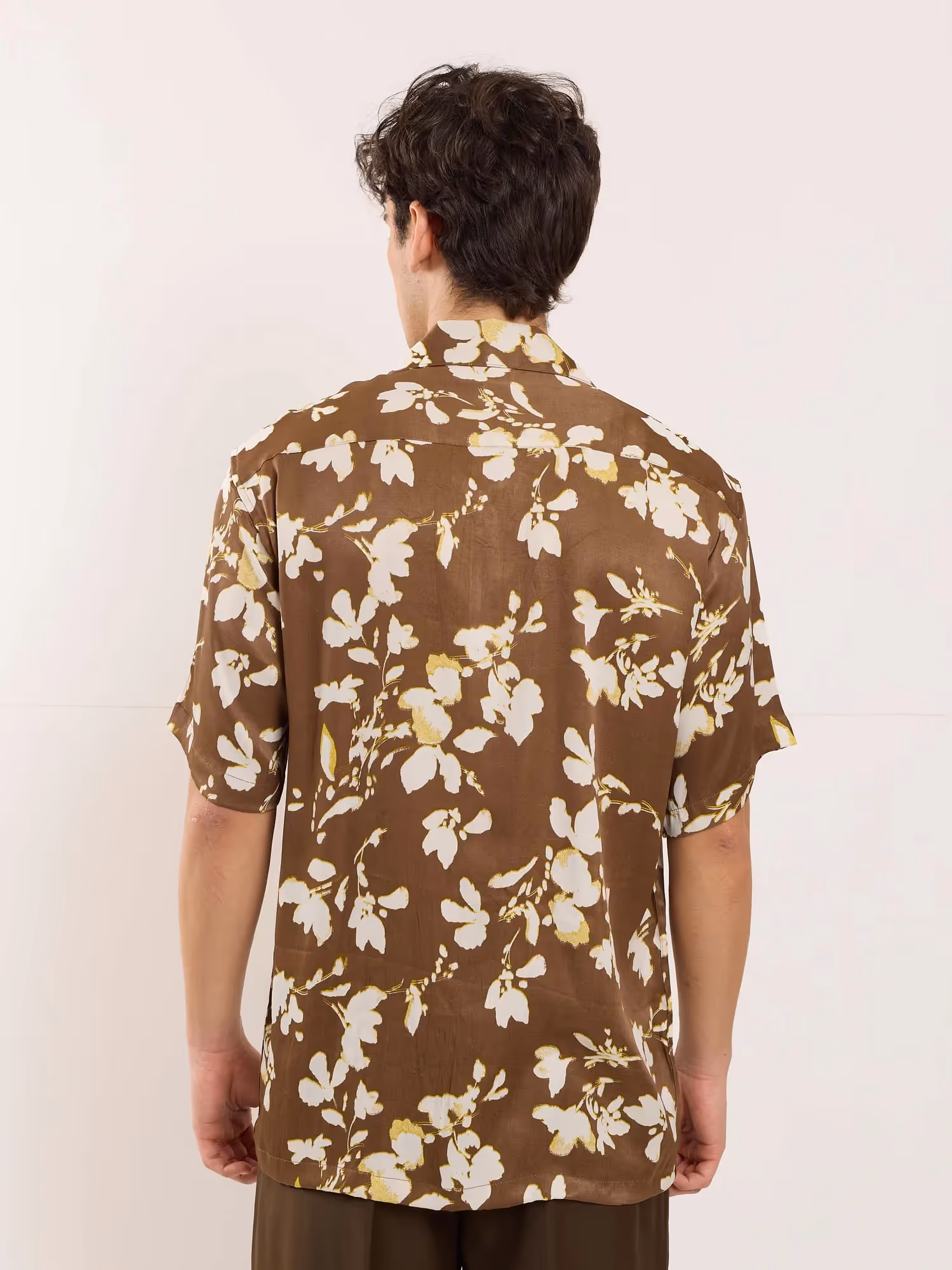 Satin Bloom Resort Shirt image 6