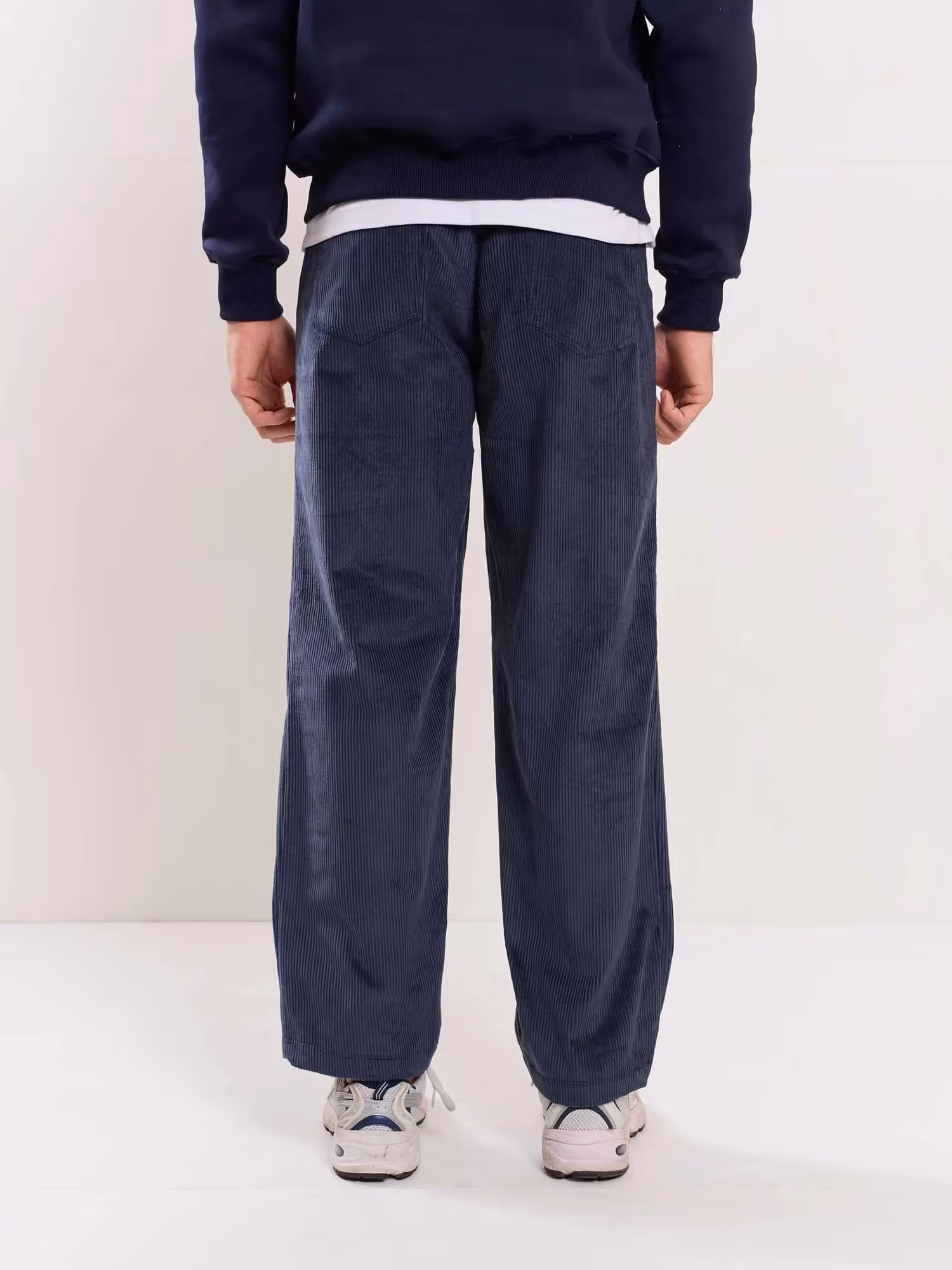 Slate Grey Corduroy Trousers image 6