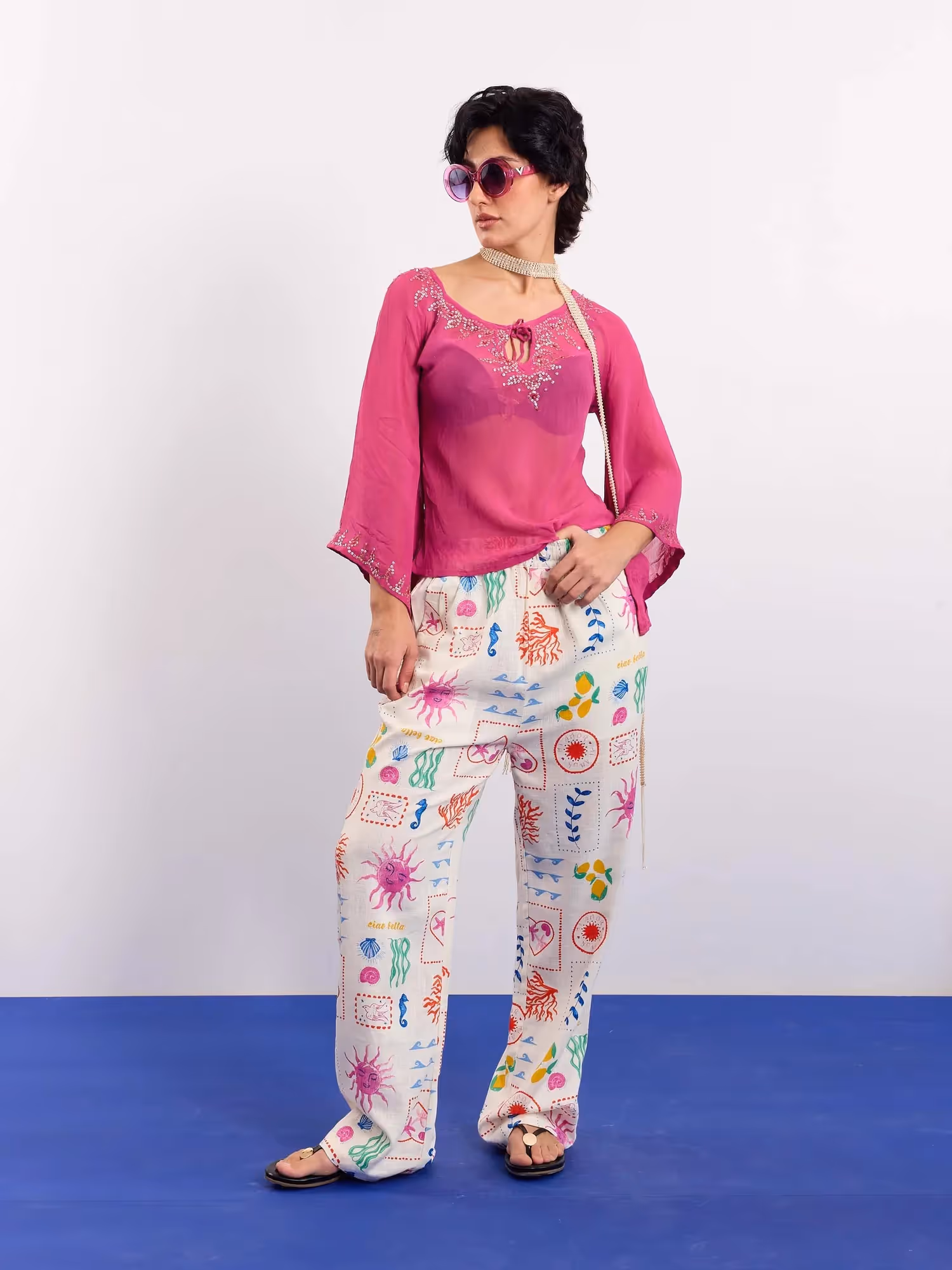 Sun & the Sea Linen Pull-on Pants image 2