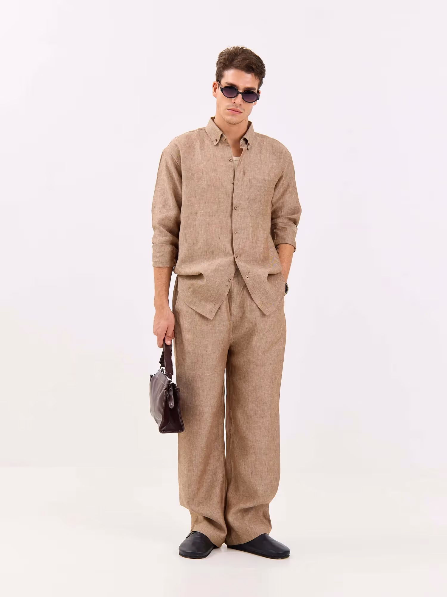Textured Irish Linen Shirt image 4