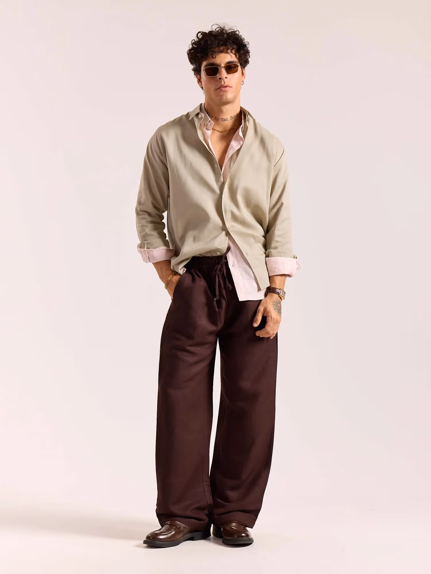Tinted Pista Linen-blend Shirt image 1