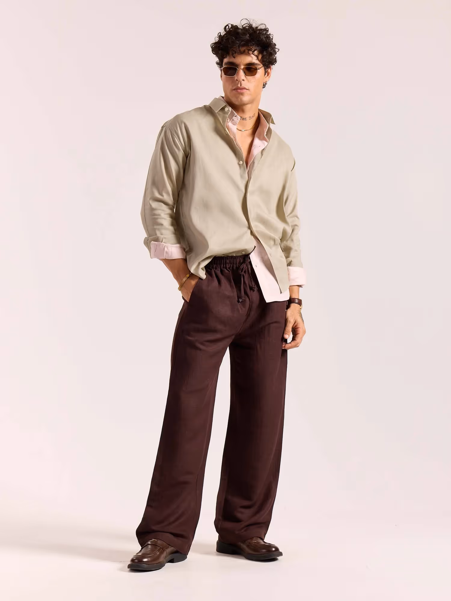 Tinted Pista Linen-blend Shirt image 8