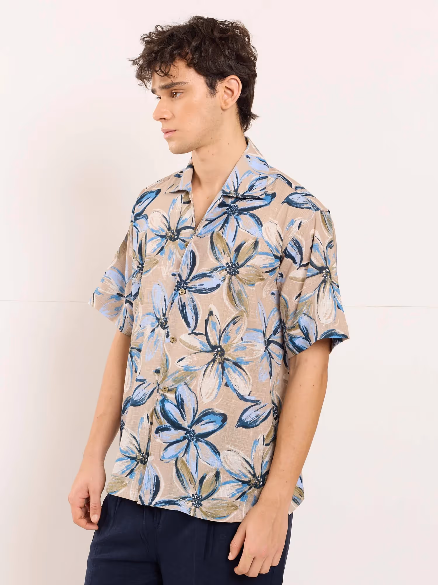 Tropical Bloom Resort Shirt image 4