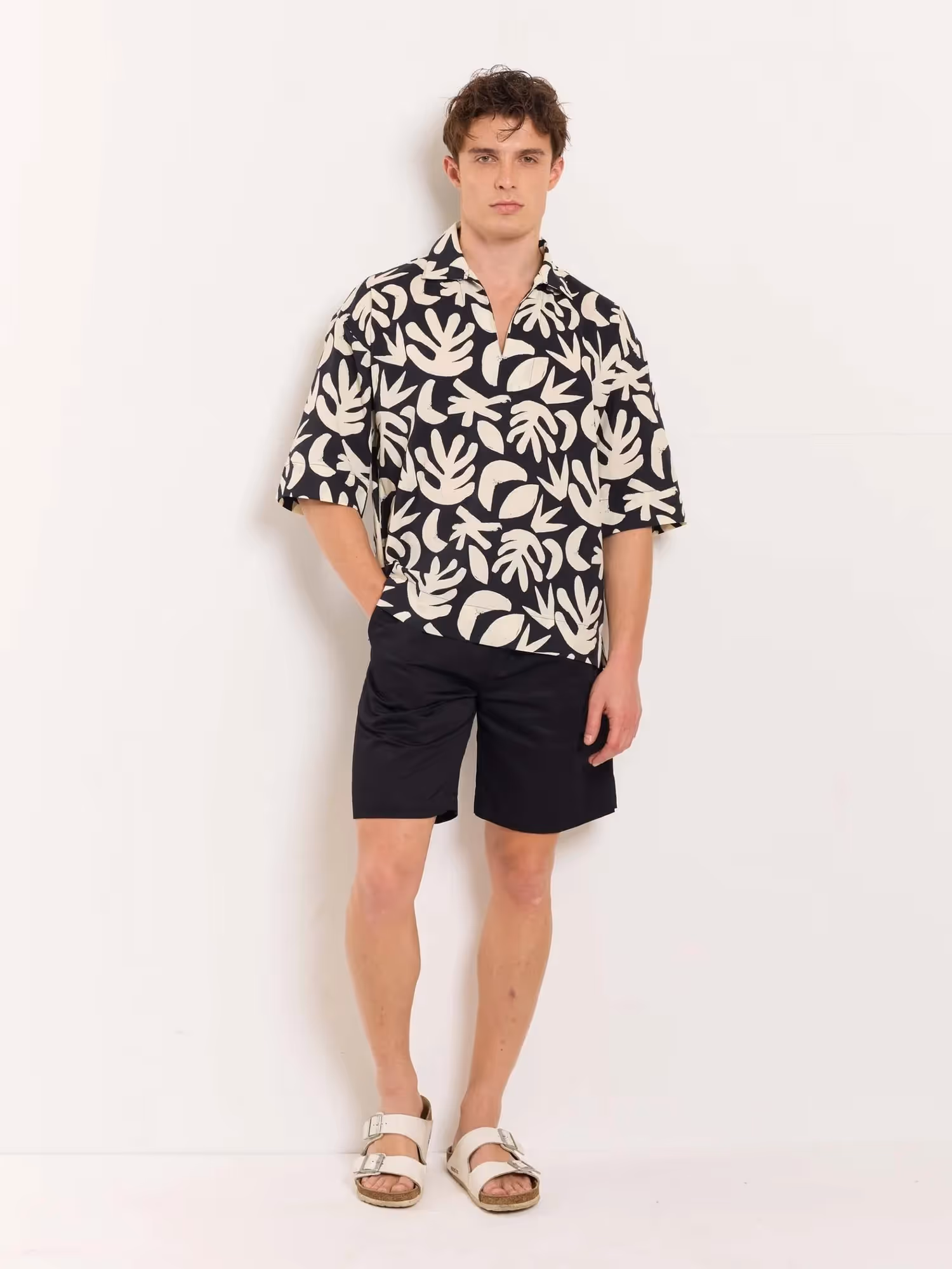 Tropical Printed Pullover image 1