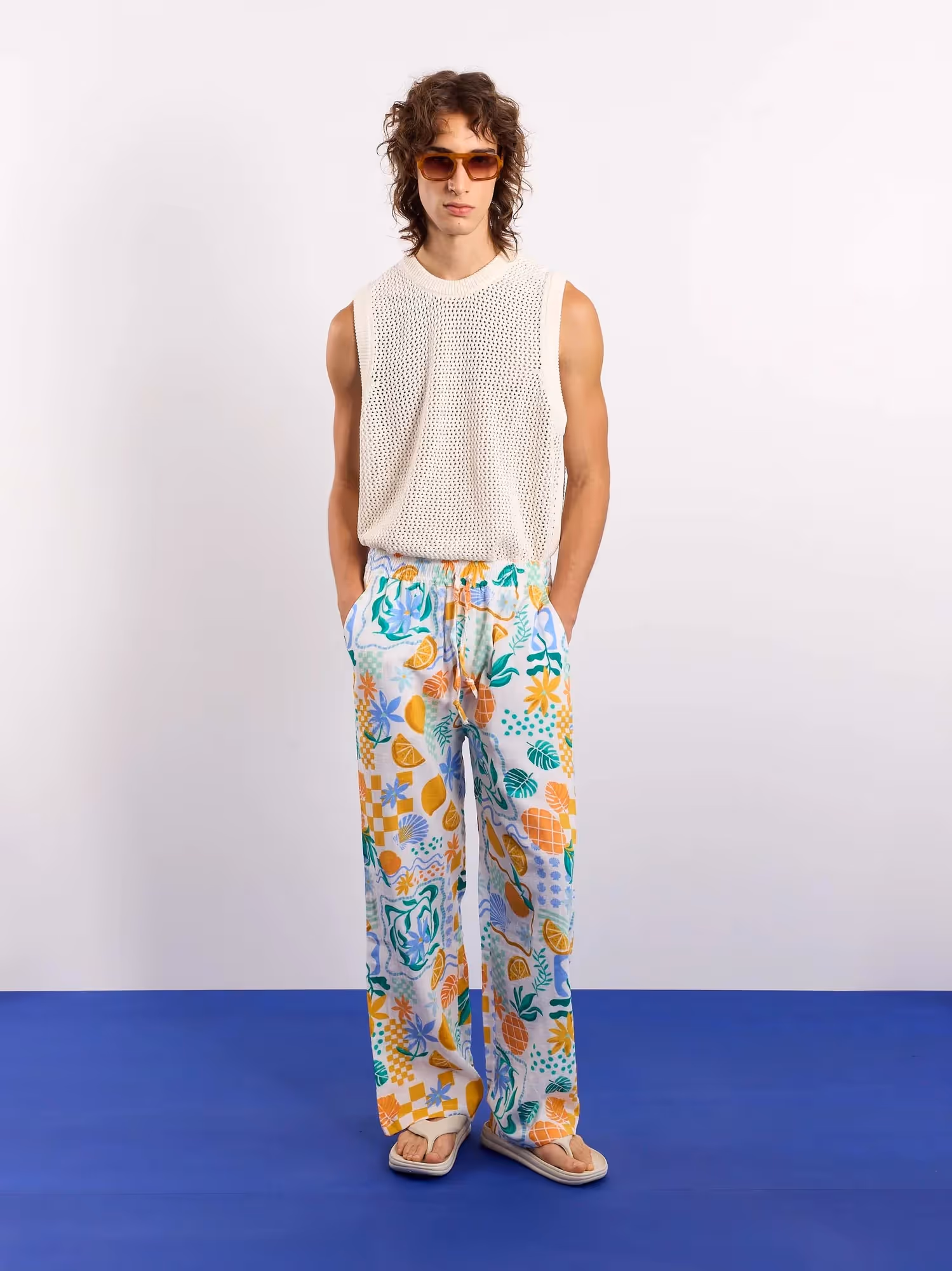 Tropicanna Gauze Pull-on Pants image 1