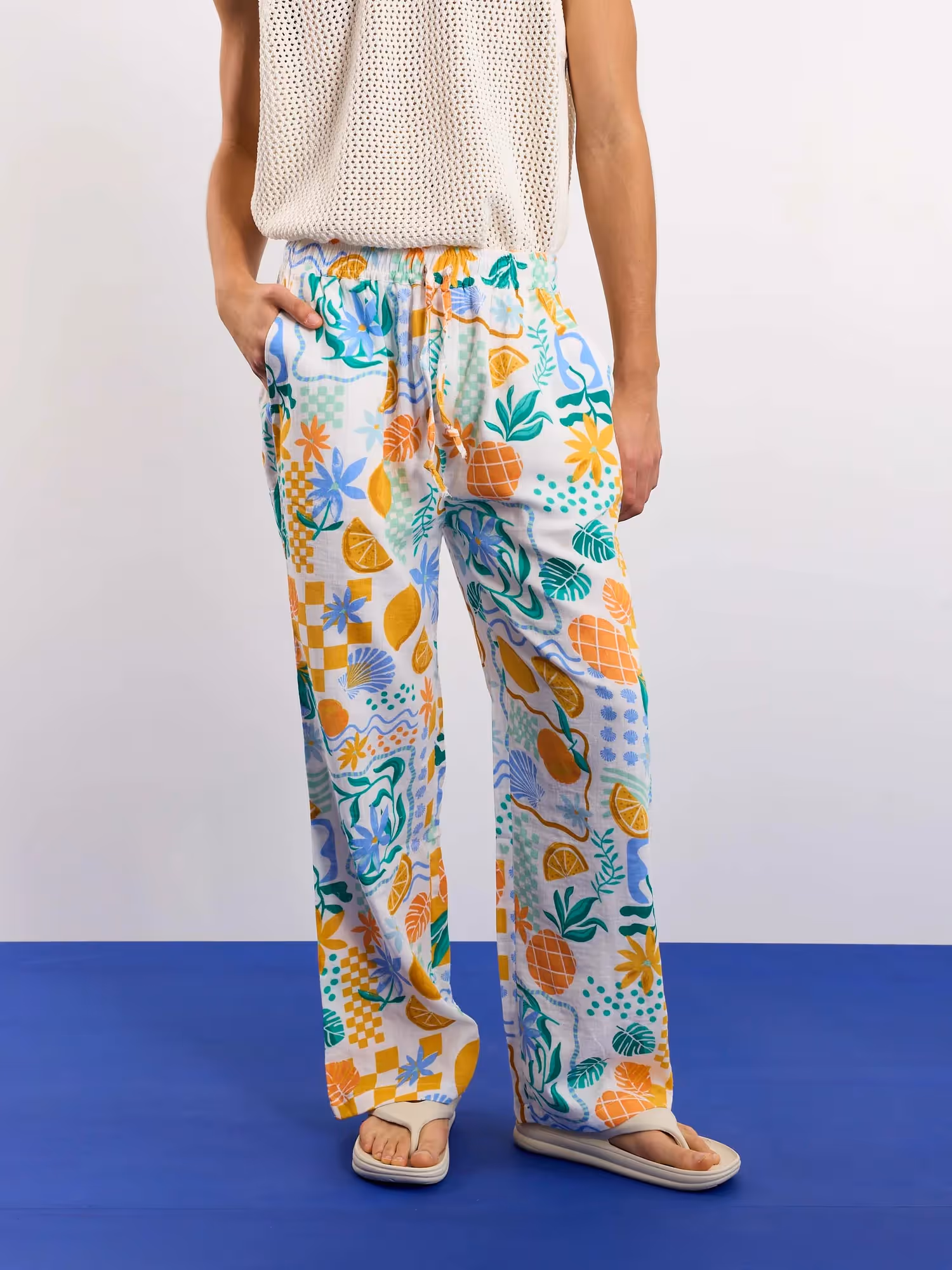 Tropicanna Gauze Pull-on Pants  image 3