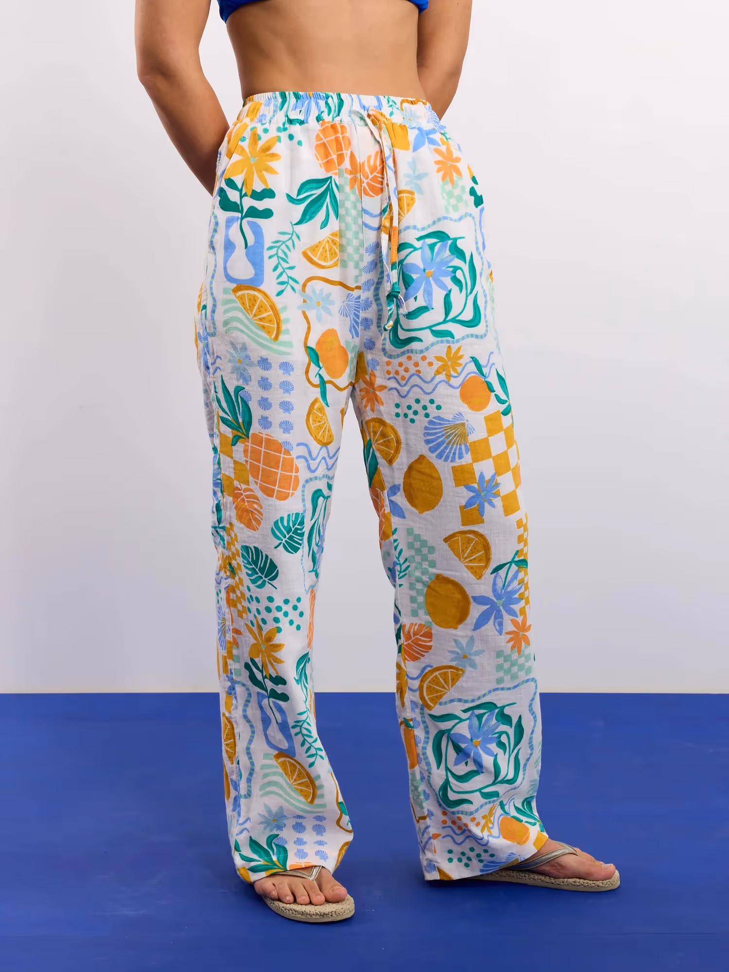 Tropicanna Gauze Pull-on Pants  image 4