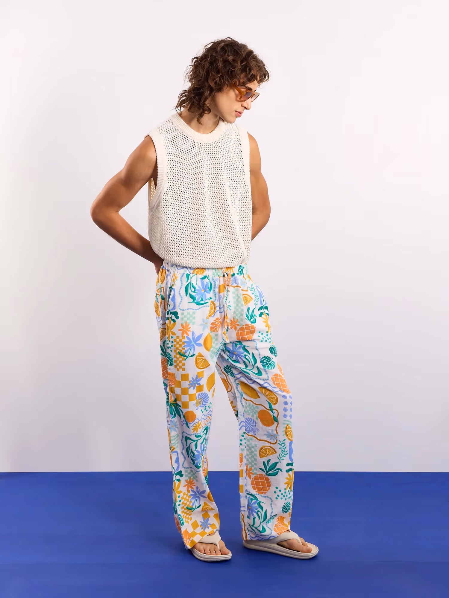 Tropicanna Gauze Pull-on Pants  image 7