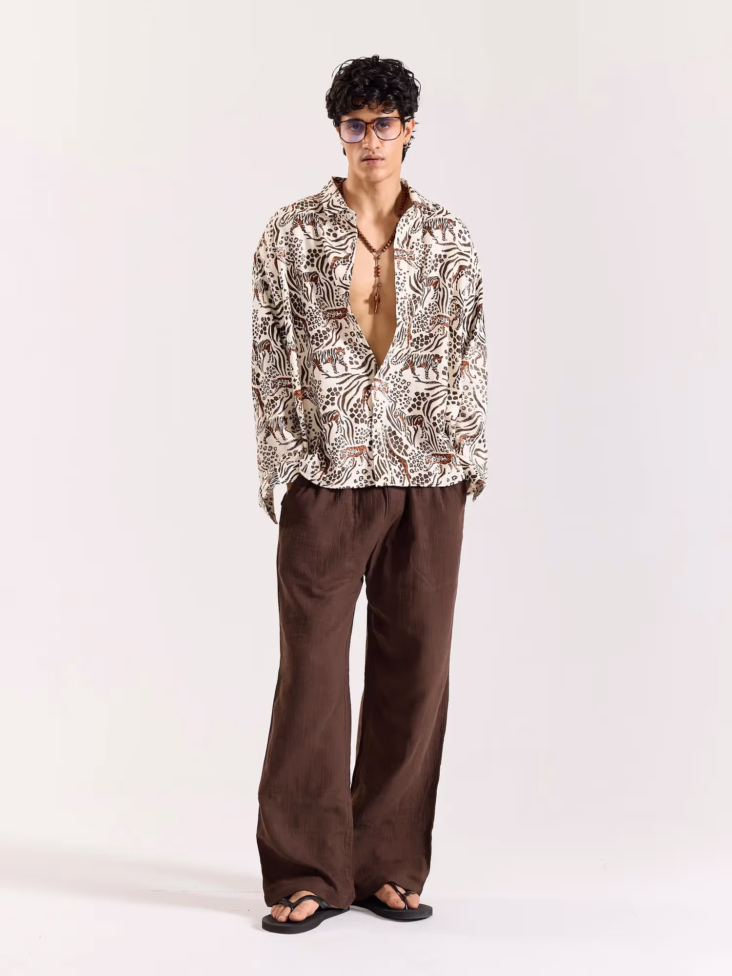 Vintage Safari Printed Shirt image 1