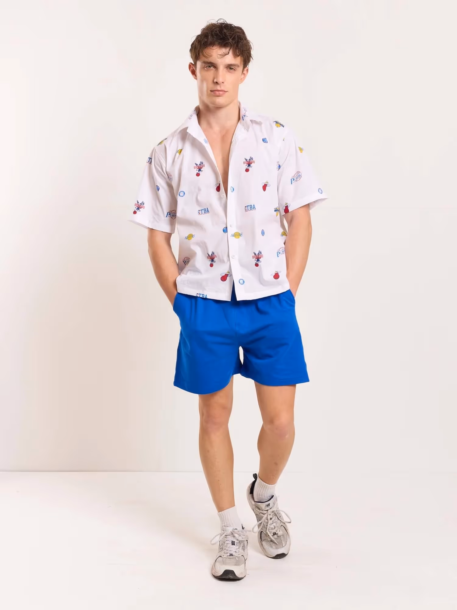 White Bowling Shirt image 1