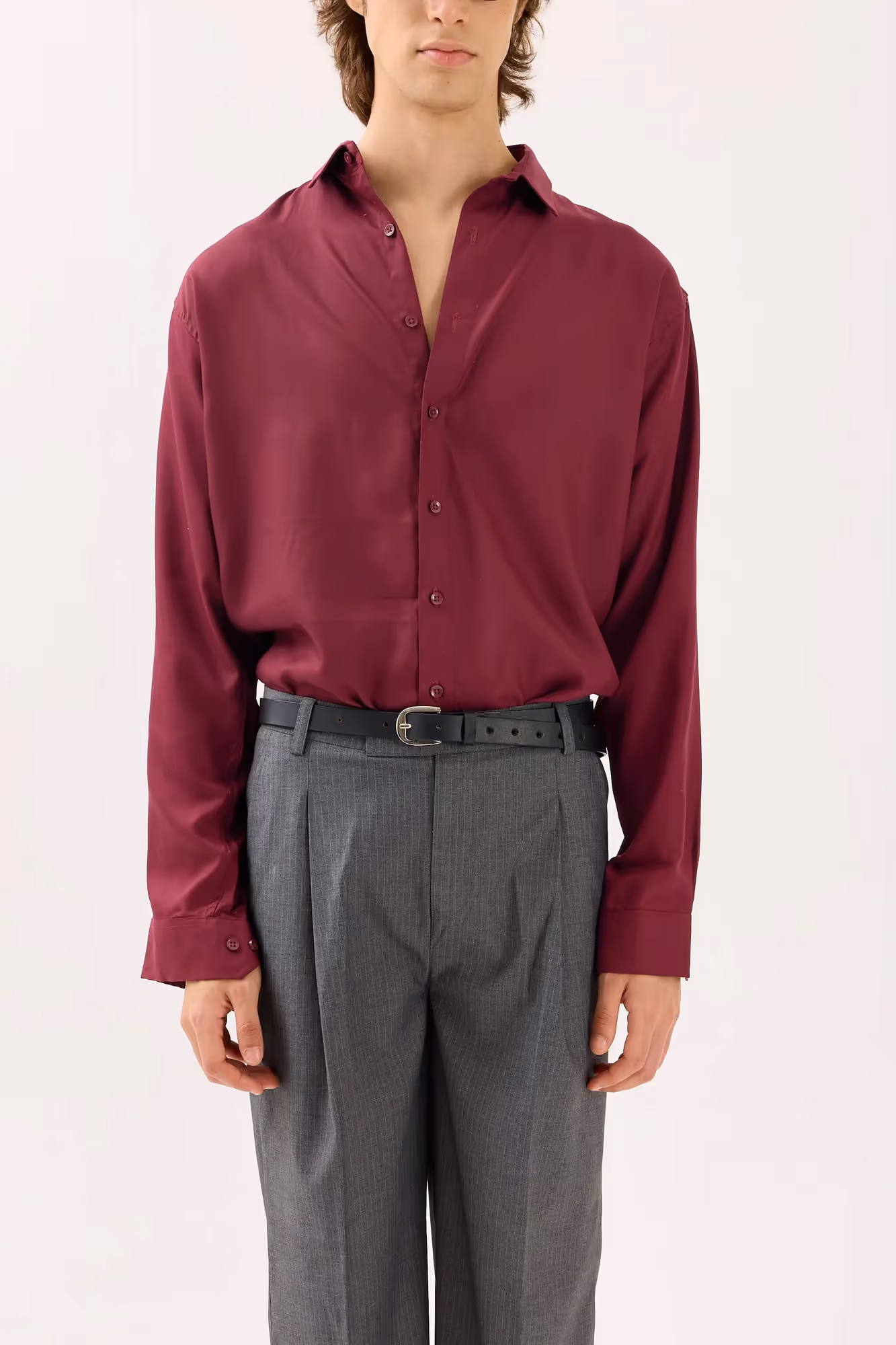 Wine Drape Shirt  image 3