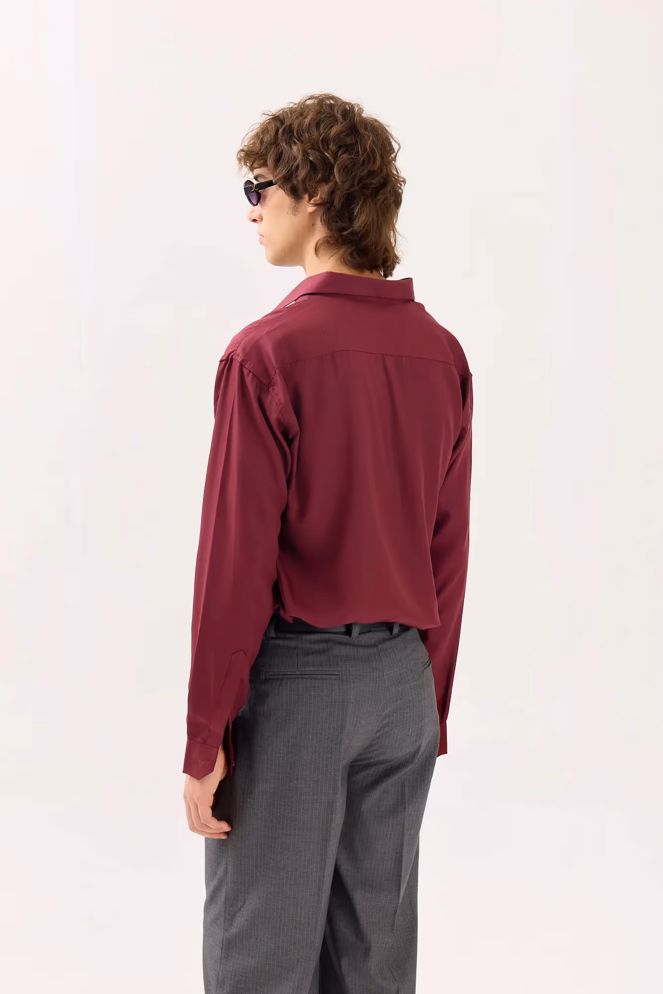 Wine Drape Shirt  image 6
