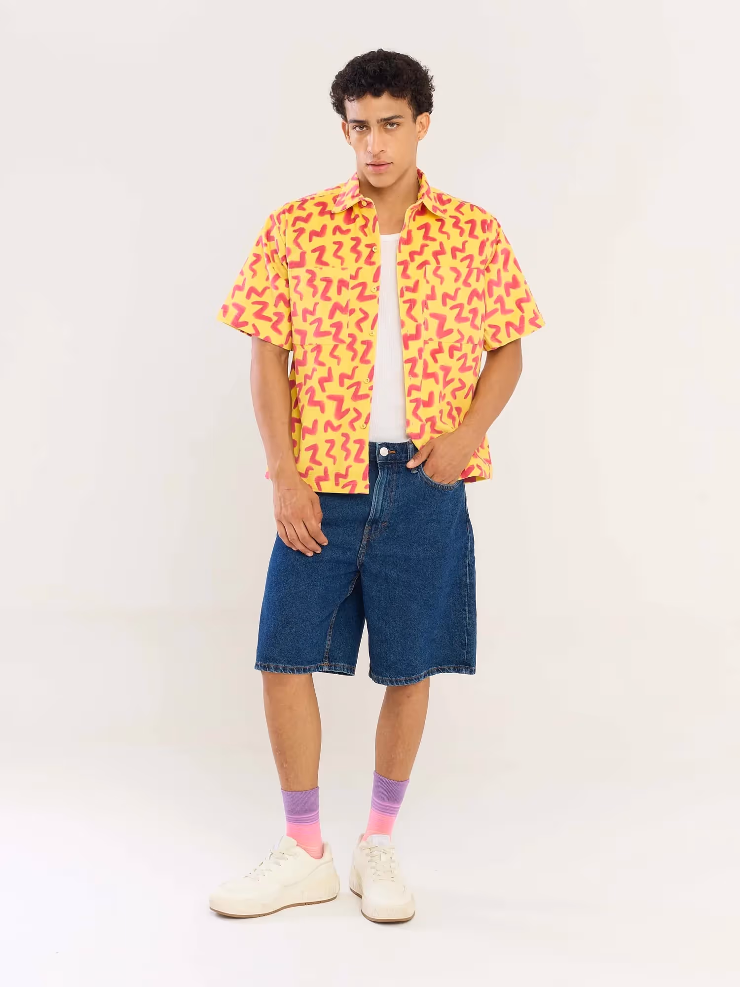 Zip Zap Yellow Corduroy Shirt image 1