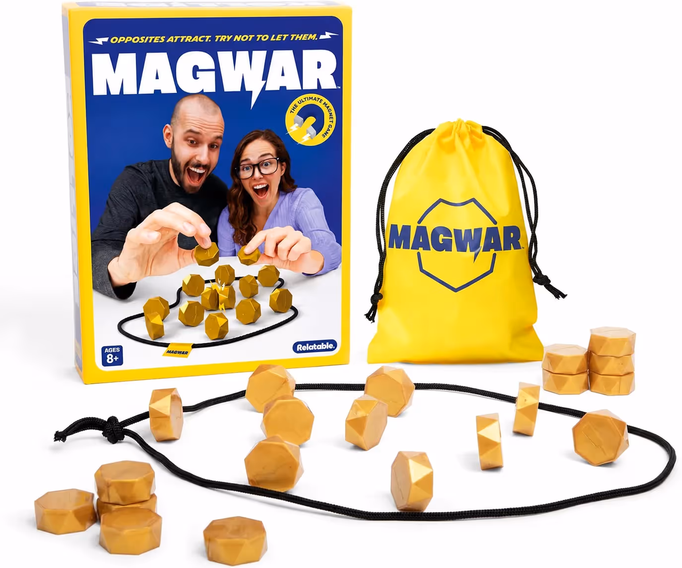 Magwar Magnetic Strategy Game image 1