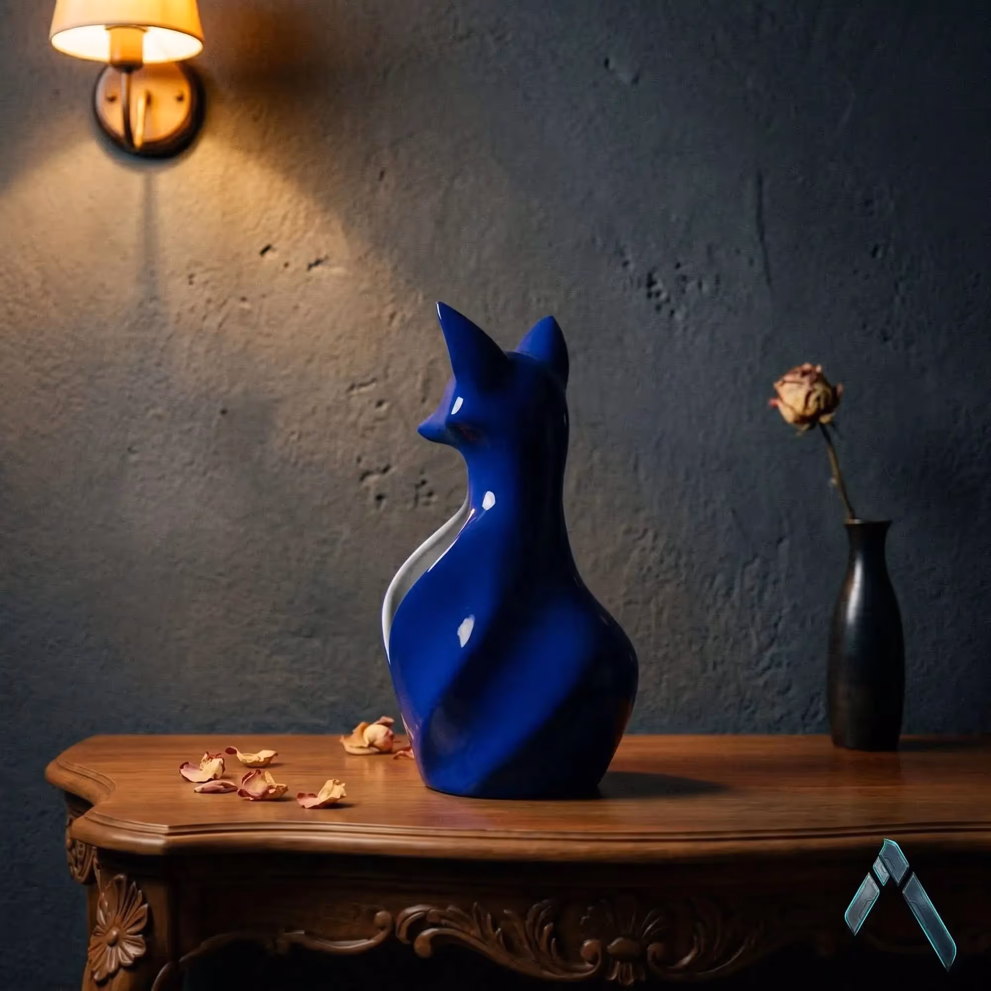 Abstract Fox Sculpture image 2