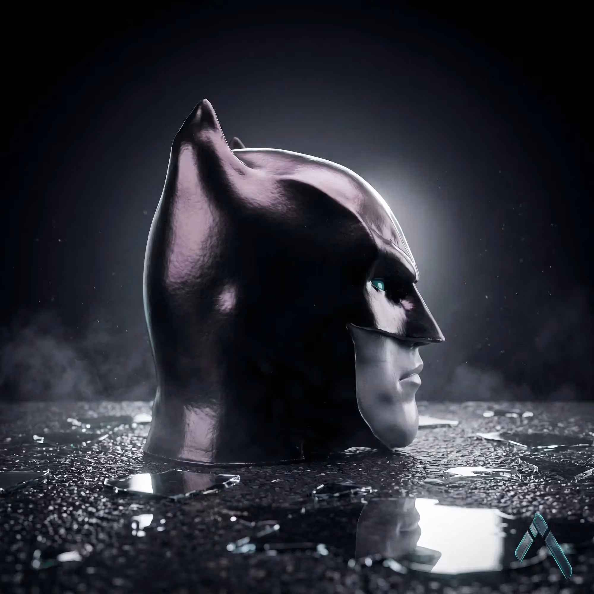 Batman Cowl Headphone Stand image 3