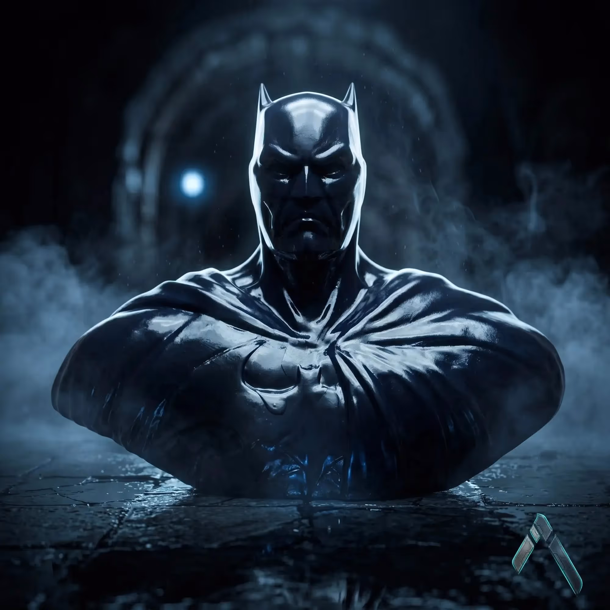 Batman Dark Knight Bust Sculpture image 1