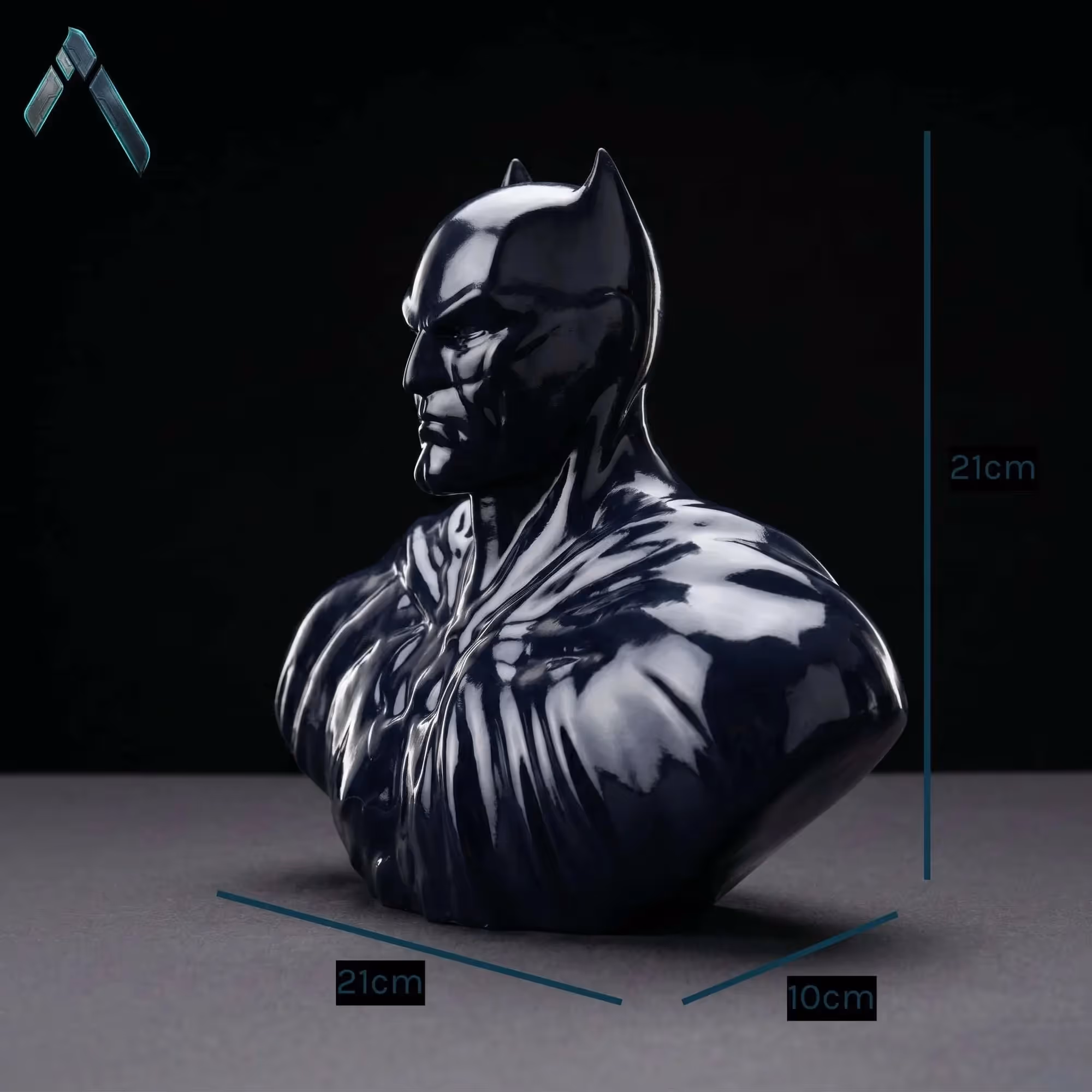 Batman Dark Knight Bust Sculpture image 4
