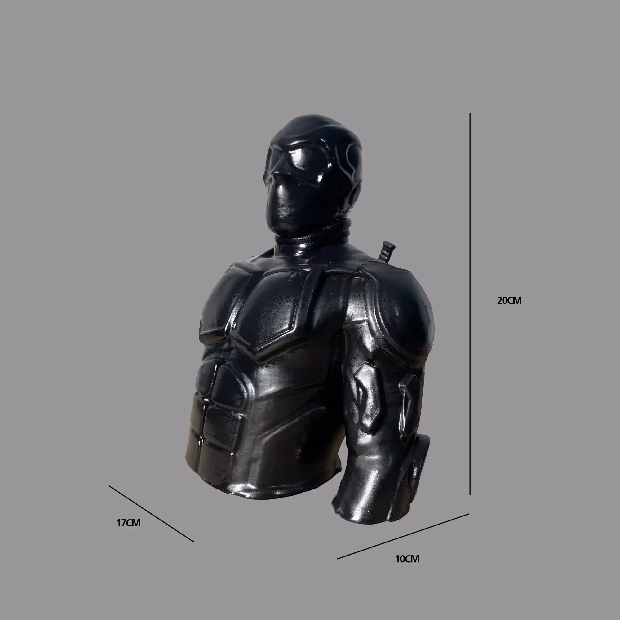 Black Noir The Boys Bust Sculpture  image 4
