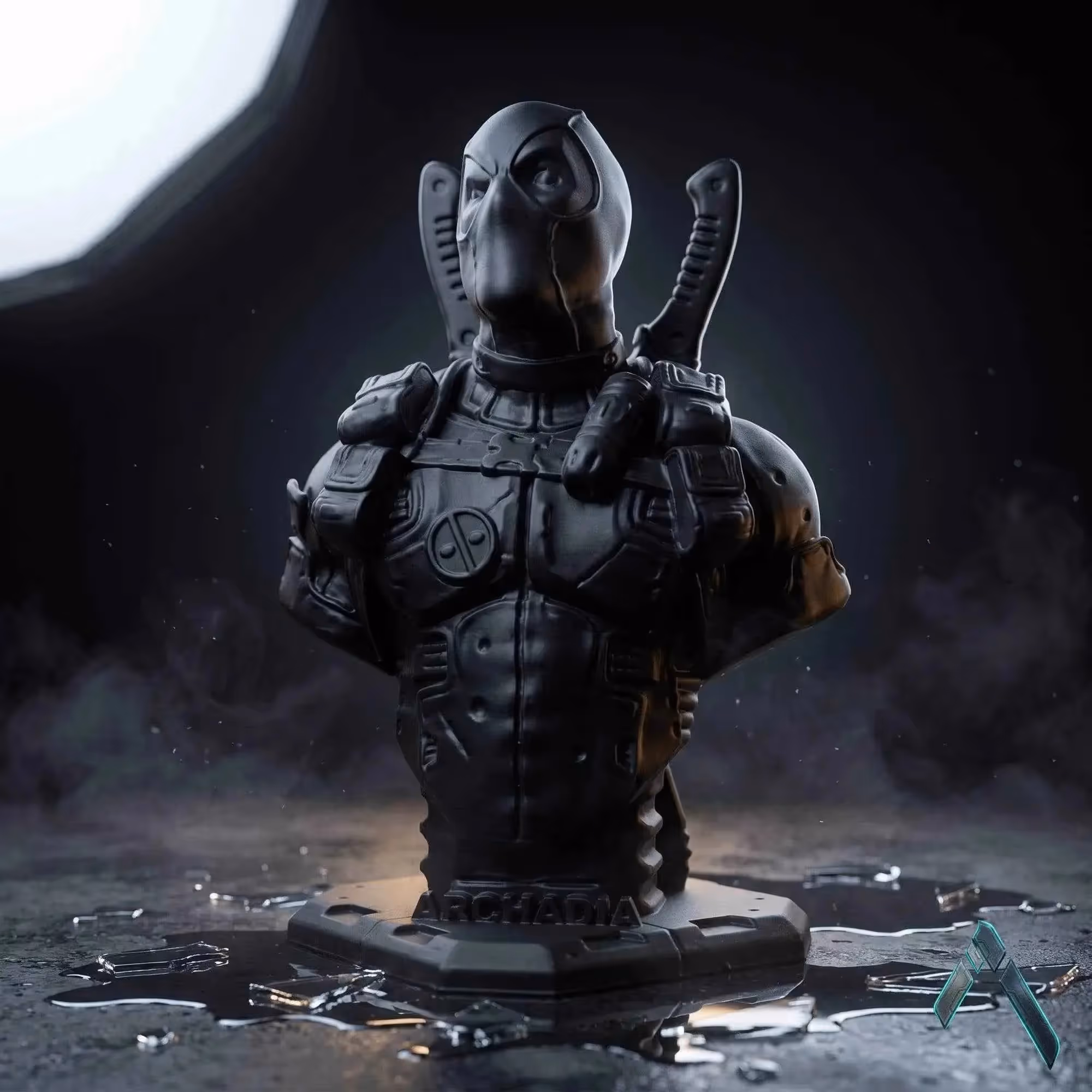 Deadpool Bust Sculpture  image 1