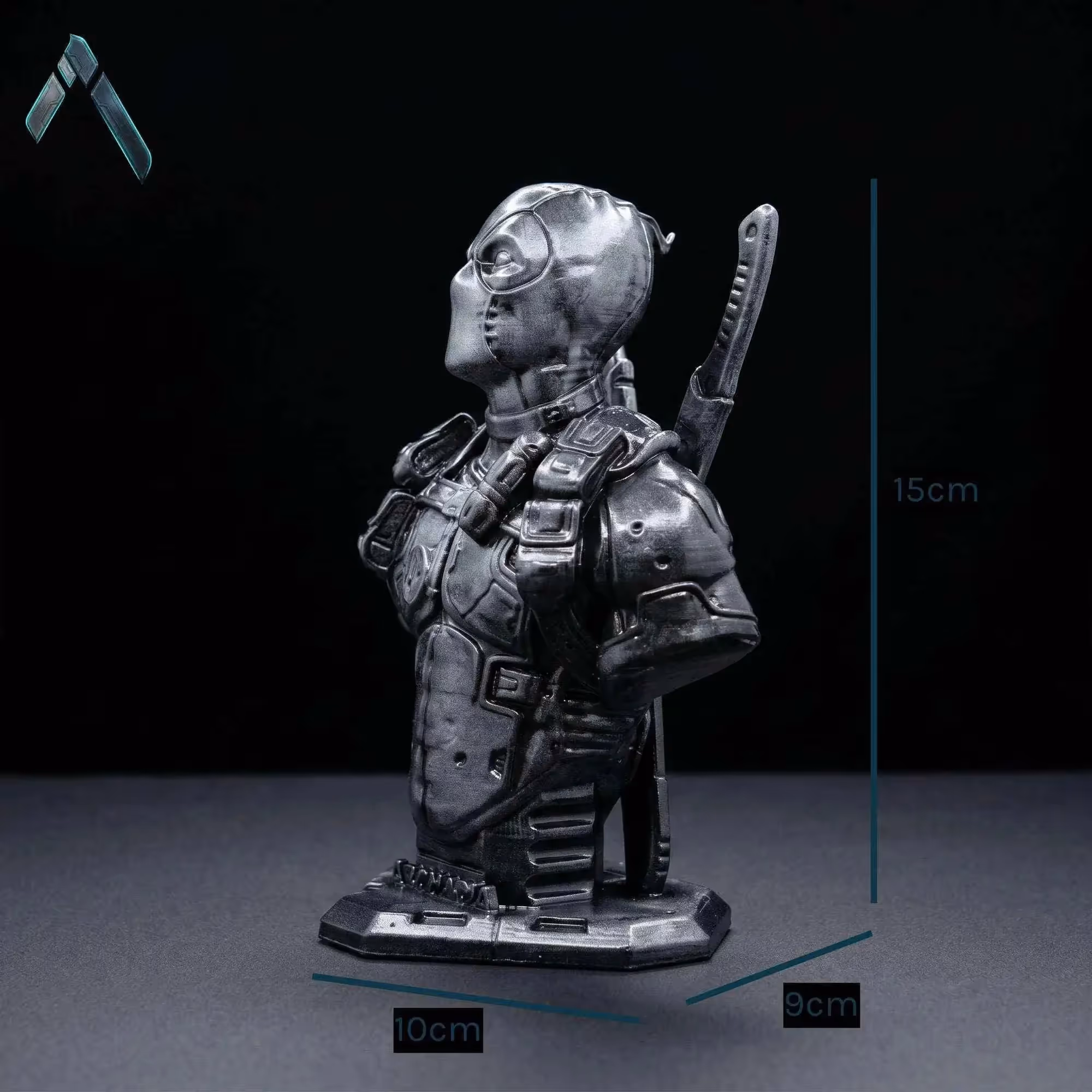 Deadpool Bust Sculpture image 6