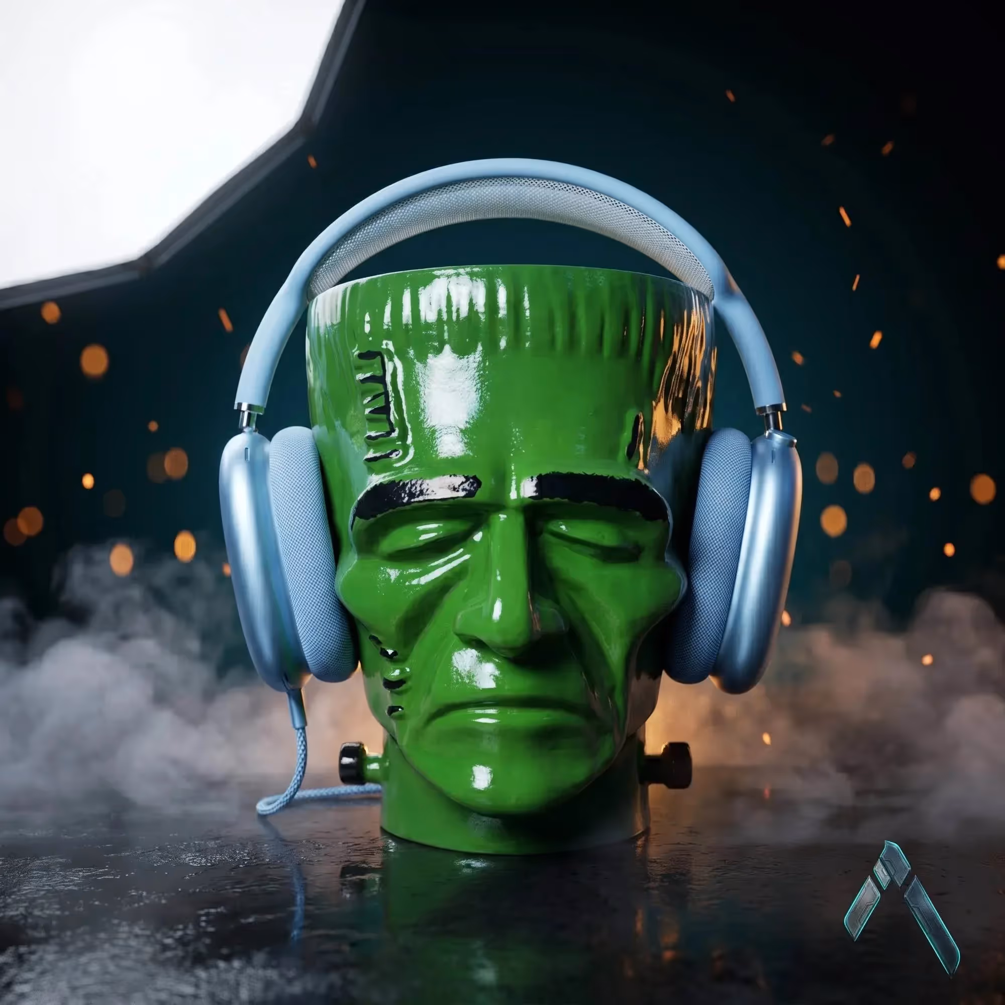 Frankenstein Headphone Stand image 1