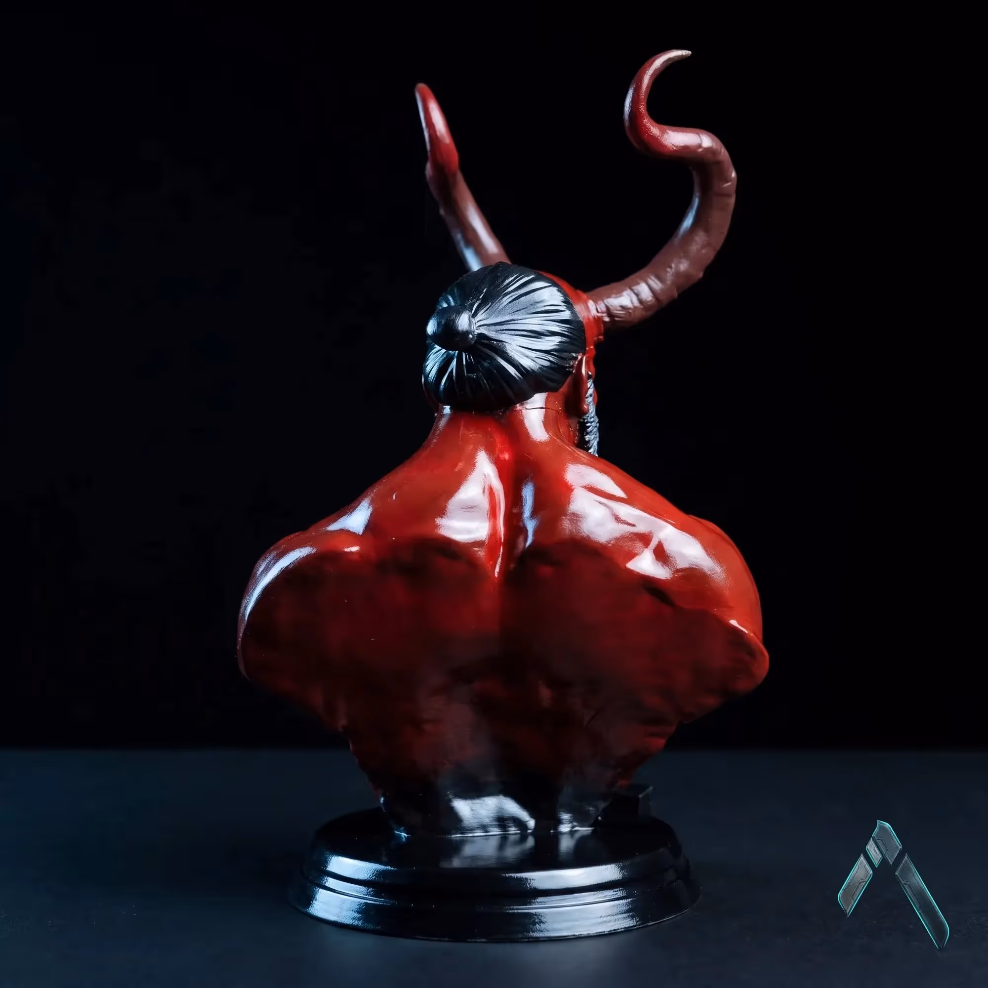 Hellboy Bust Sculpture image 2