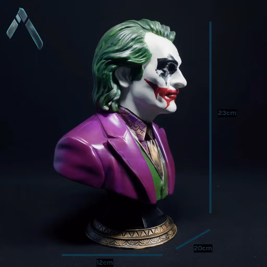 Joker Bust Sculpture  image 2