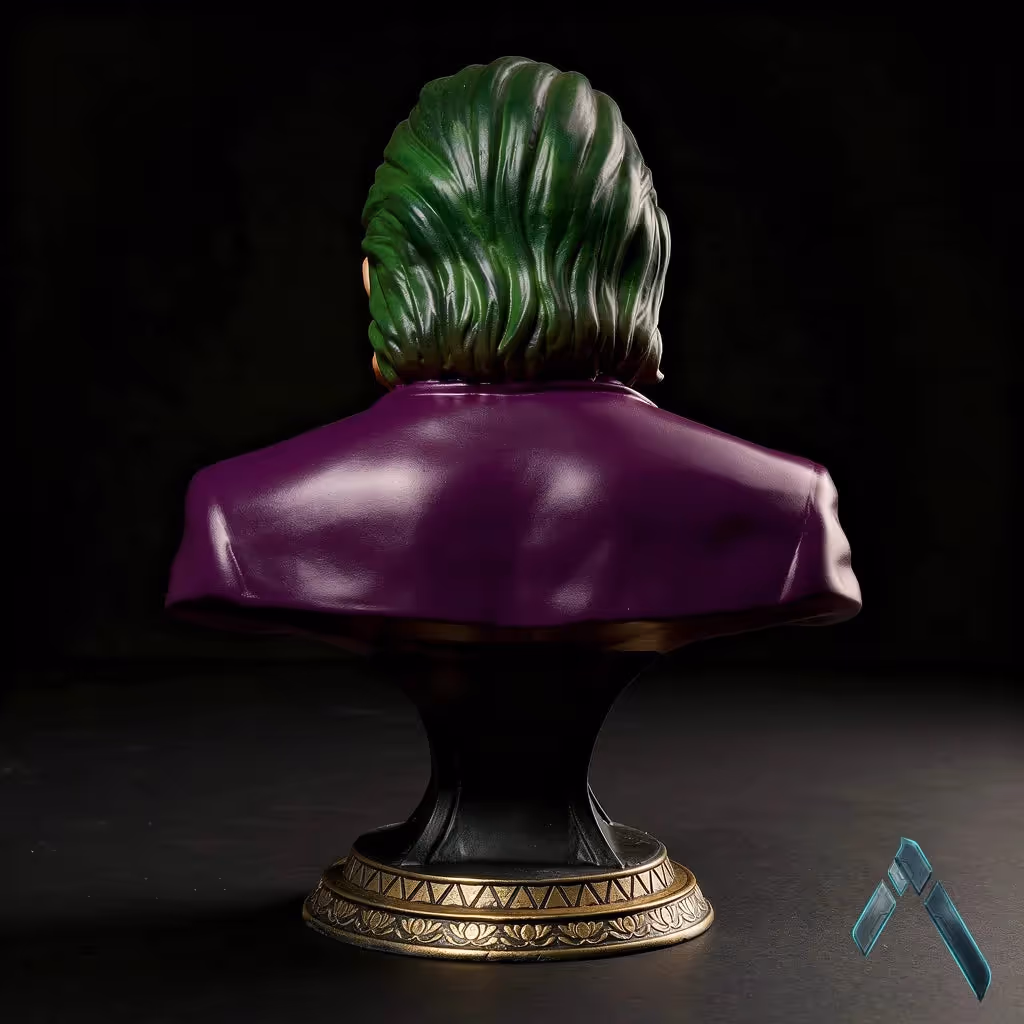 Joker Bust Sculpture  image 3