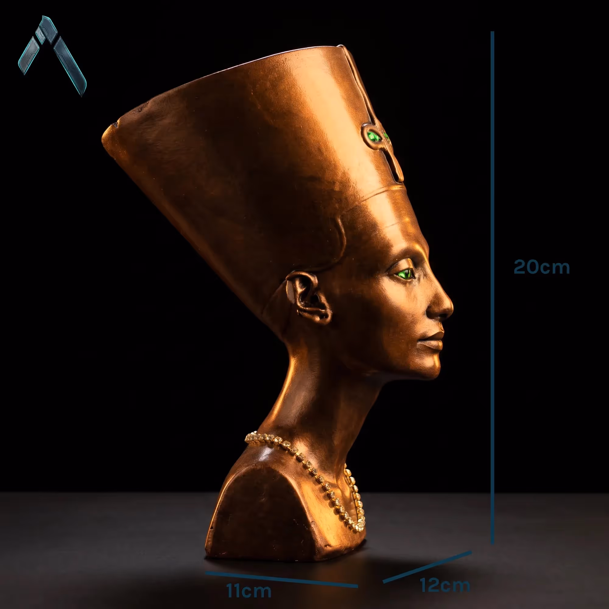 Nefertiti Bust Sculpture Queen Of Egypt image 4