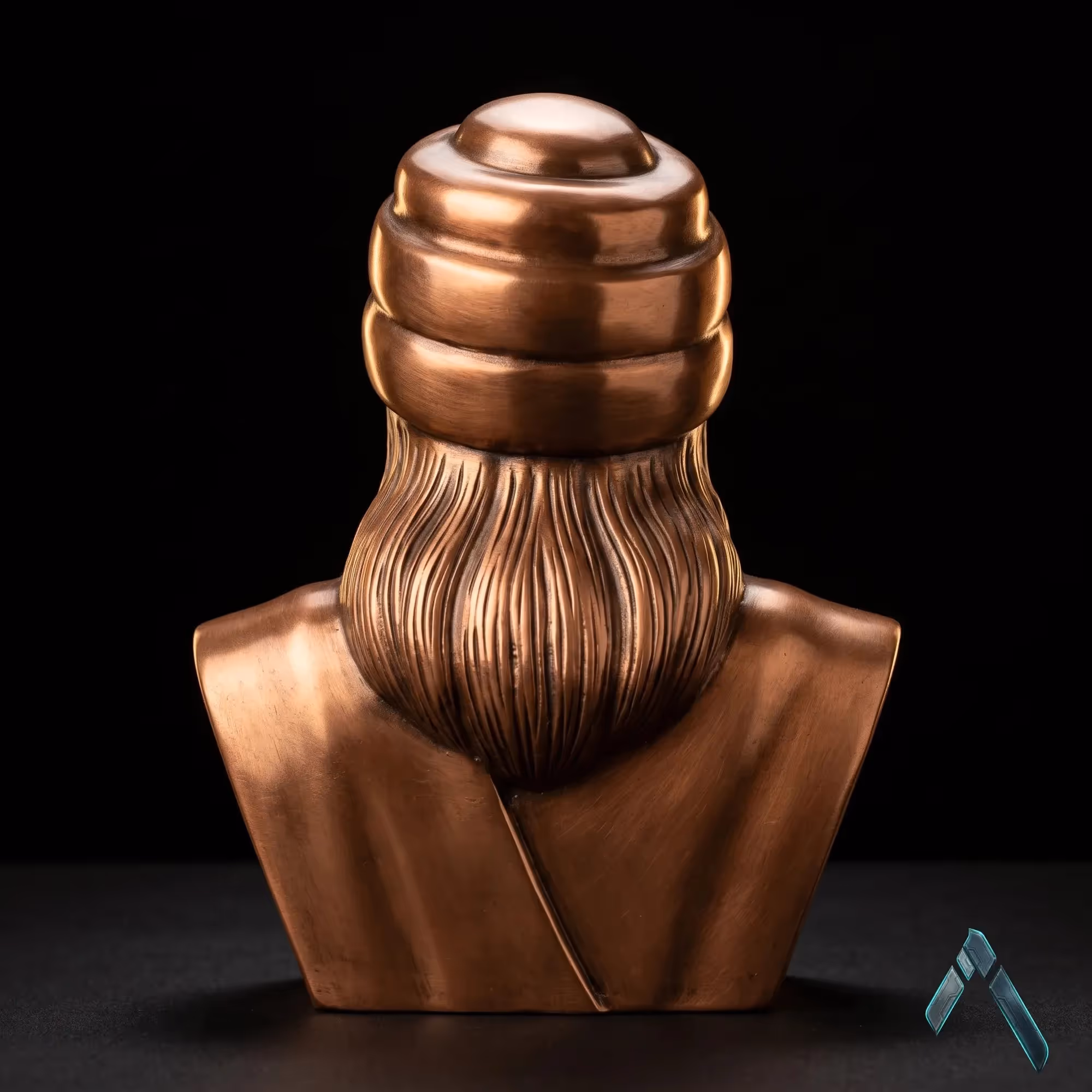 Osho Bust Sculpture image 4