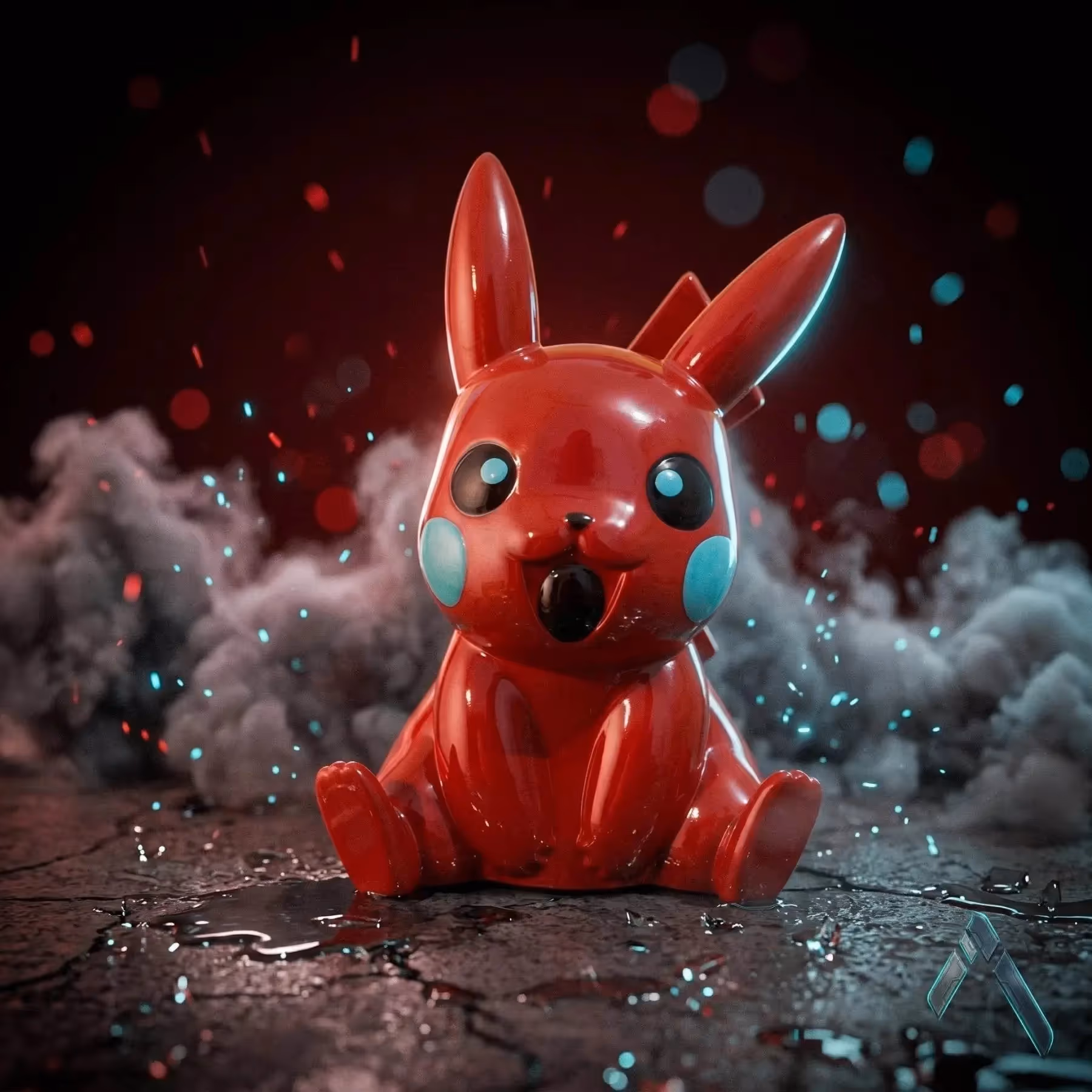 Pikachu Remix Sculpture  image 1